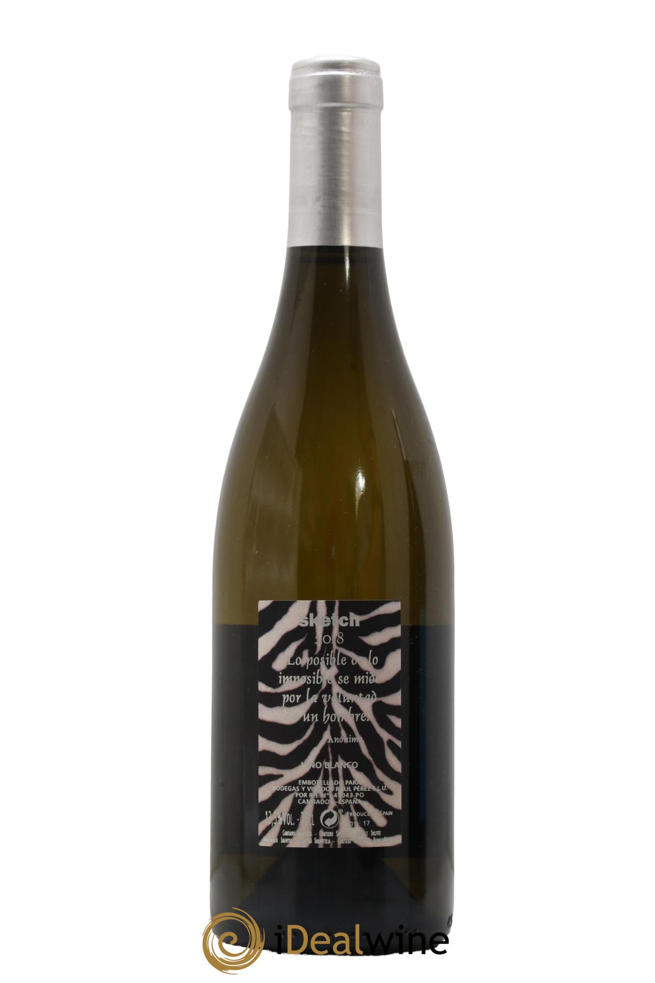 Espagne Galicia Sketch Raul Pèrez 2018 - Posten von 1 Flasche - 1