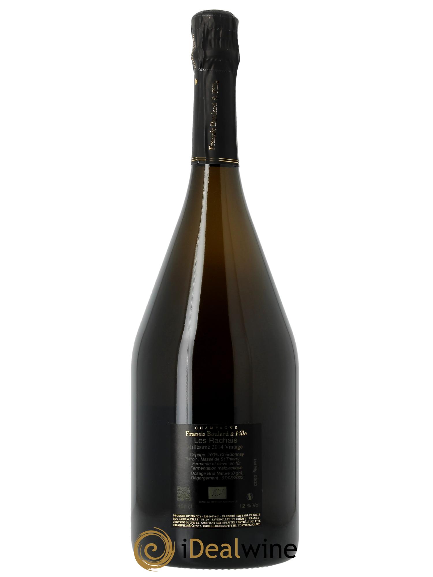 Les Rachais Francis Boulard  2014 - Lot de 1 magnum - 2