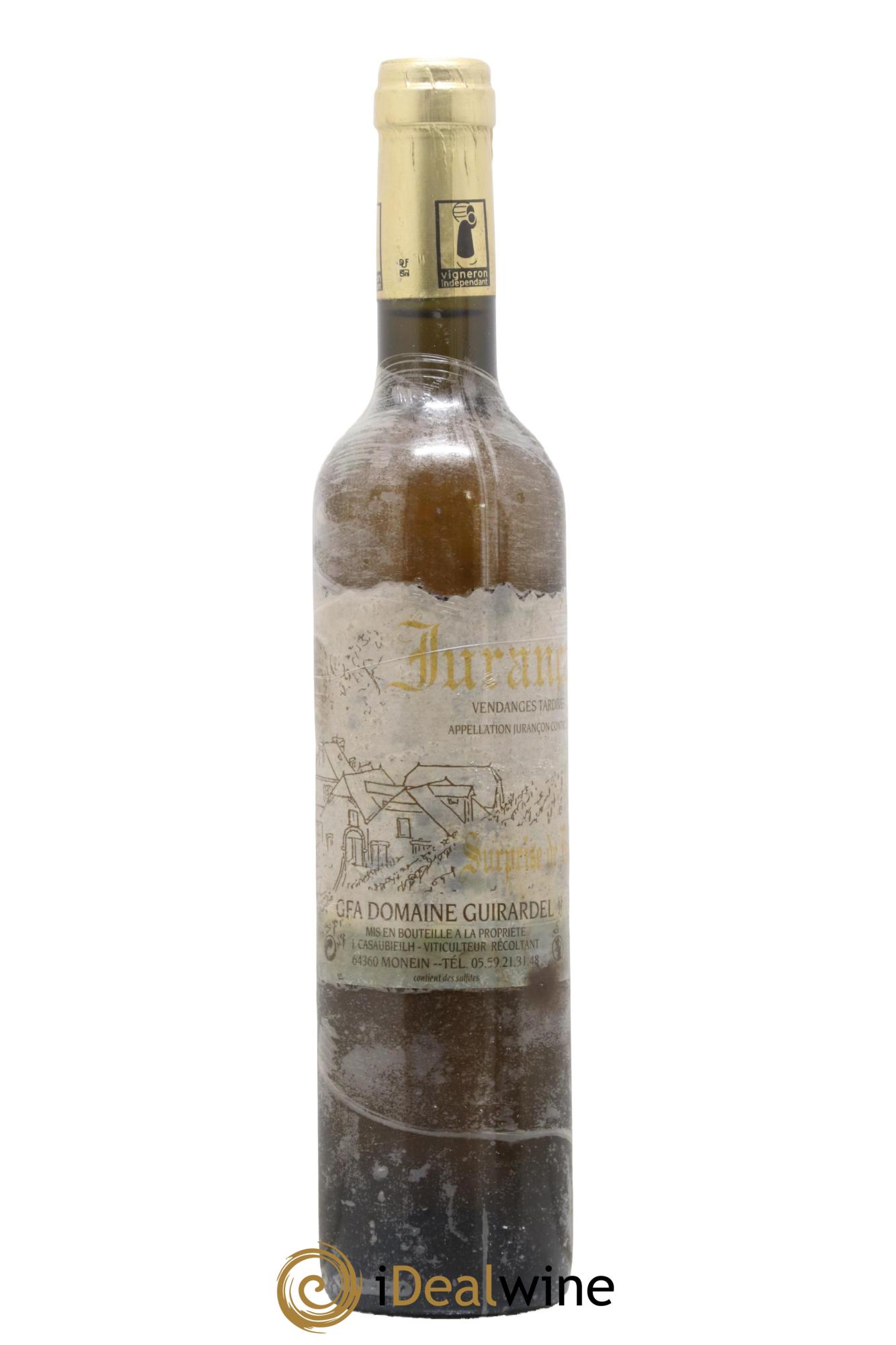 Jurançon Surprise de Décembre Vendanges Tardives Domaine Guirardel 2005 - Lotto di 1 formato 50cl - 0