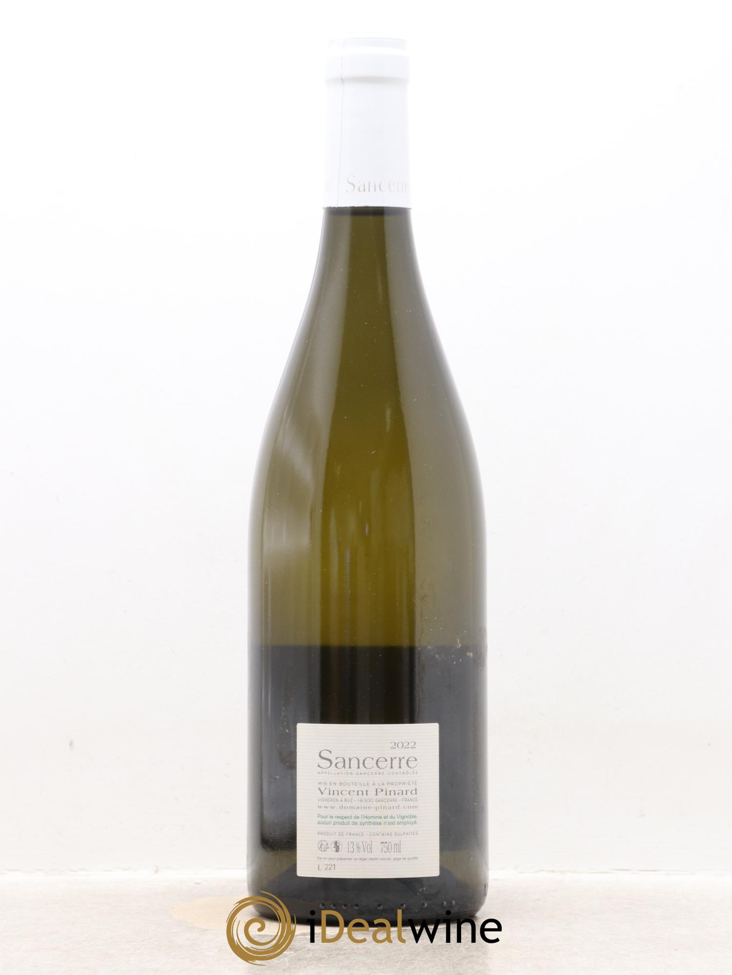 Sancerre Florès Vincent Pinard 2022 - Lot of 1 bottle - 1