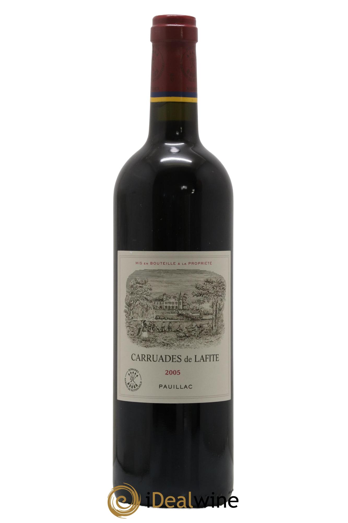 Carruades de Lafite Rothschild Second Vin 2005 - Lot of 1 bottle - 0