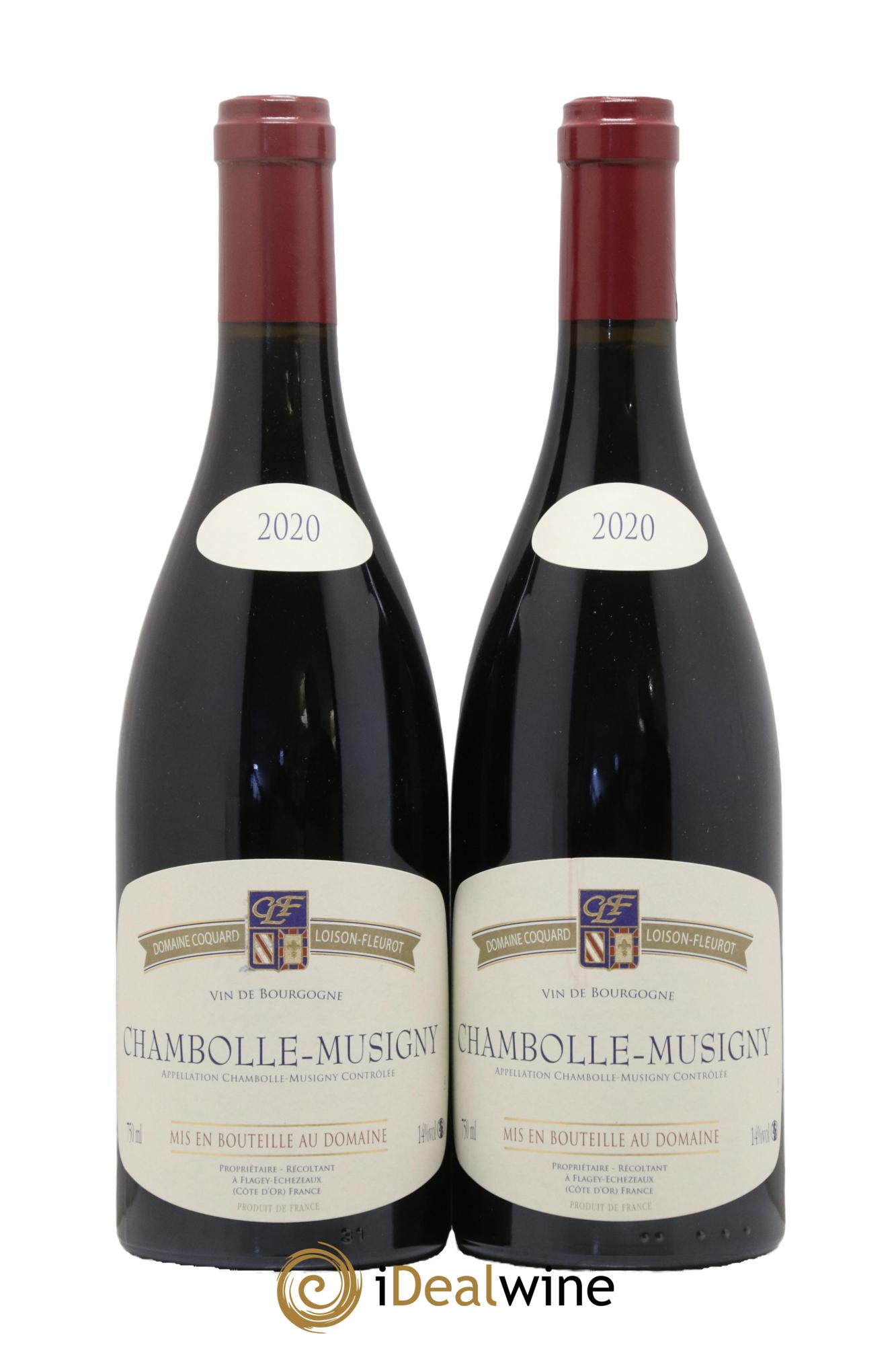 Chambolle-Musigny Coquard Loison-Fleurot 2020 - Lot de 2 bouteilles - 0