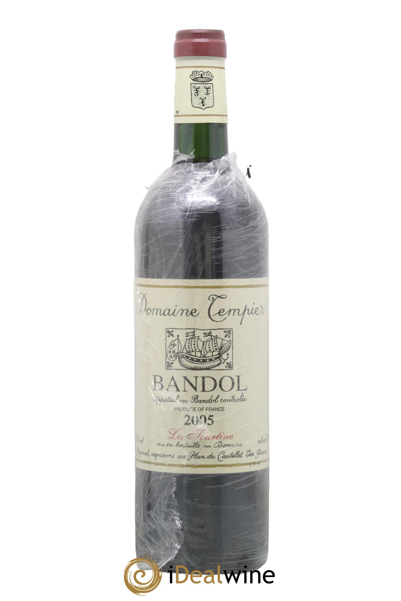 Bandol Domaine Tempier La Tourtine Famille Peyraud 2005 - Lot de 1 bouteille - 0