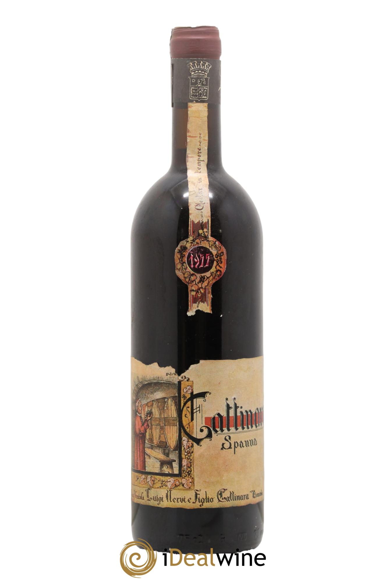 Gattinara DOCG Spanna Figlio 1977 - Lot de 1 bouteille - 0