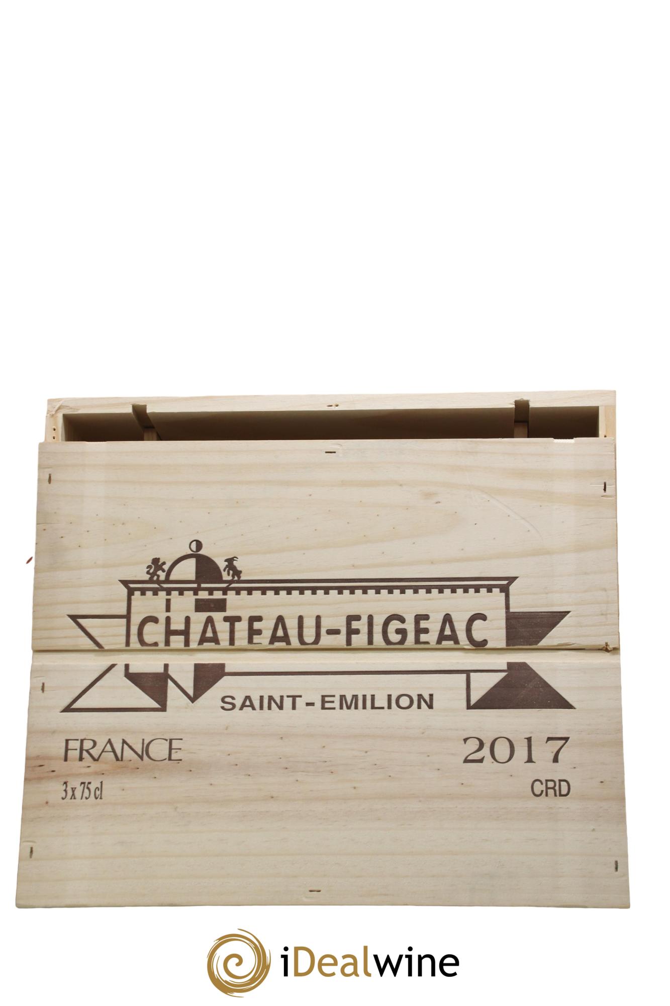 Château Figeac 1er Grand Cru Classé A 2017 - Lot de 3 bouteilles - 2
