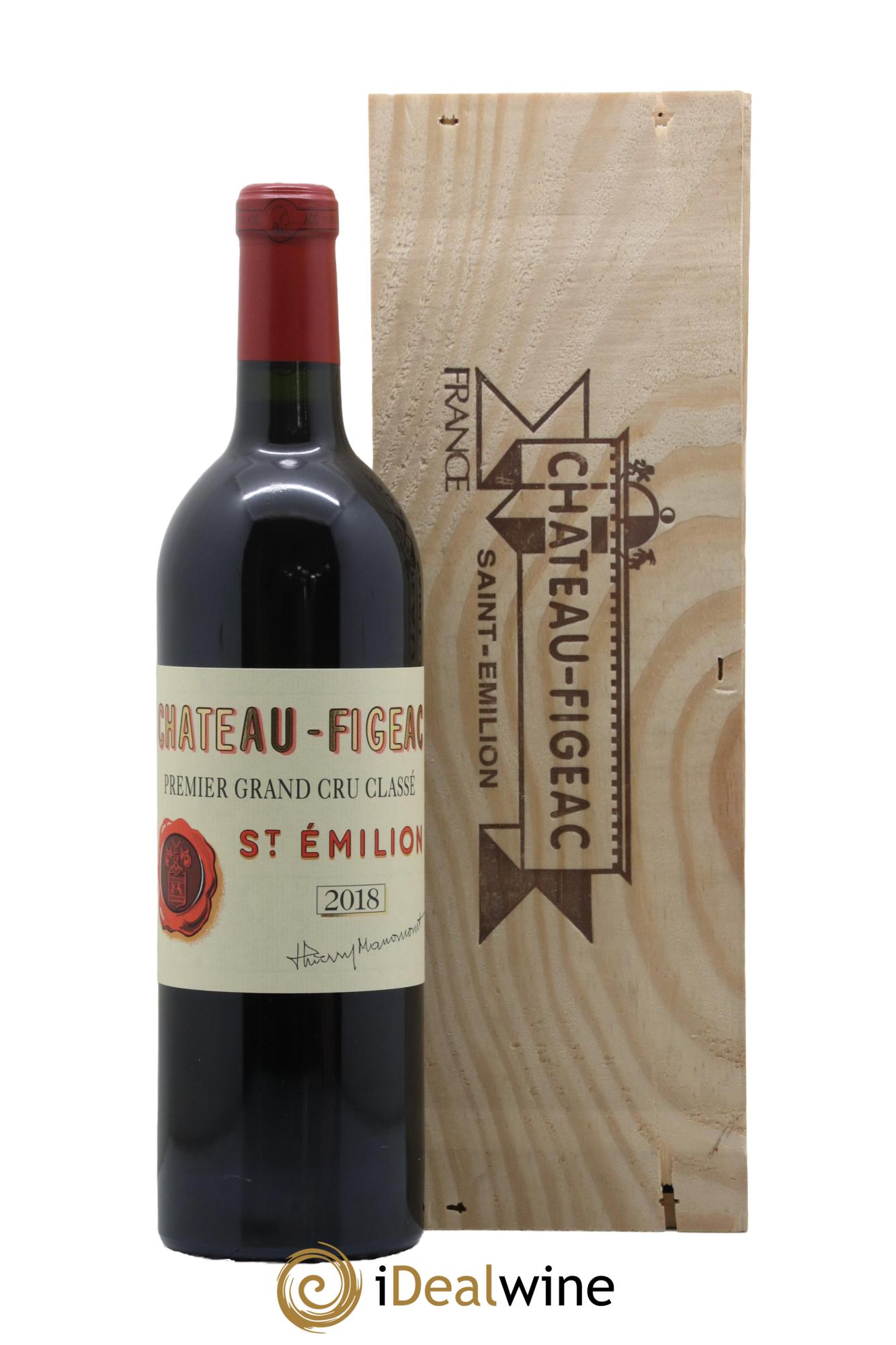 Château Figeac 1er Grand Cru Classé A  2018 - Lot of 1 bottle - 1
