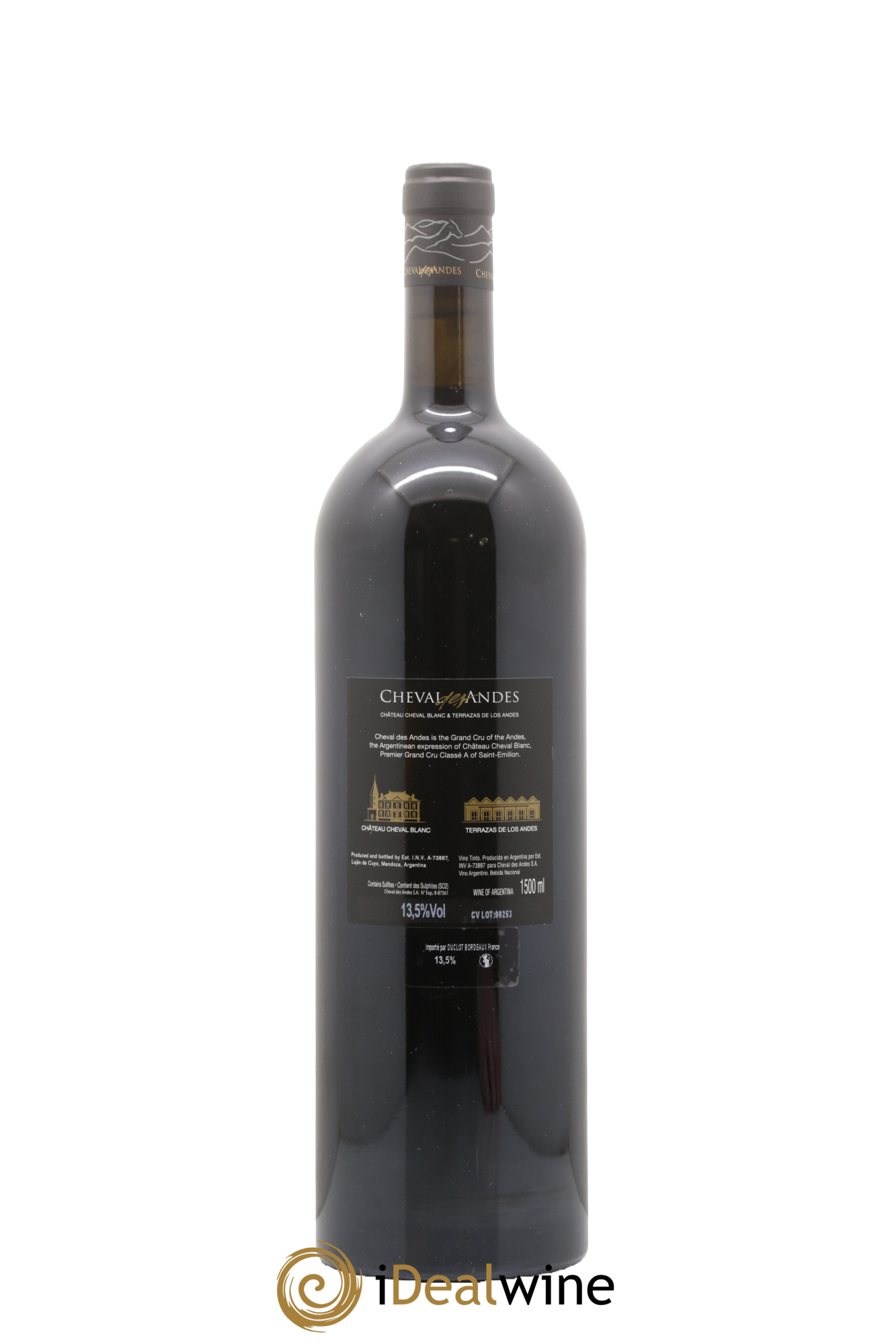 Mendoza Cheval des Andes 2016 - Lot of 1 magnum - 2