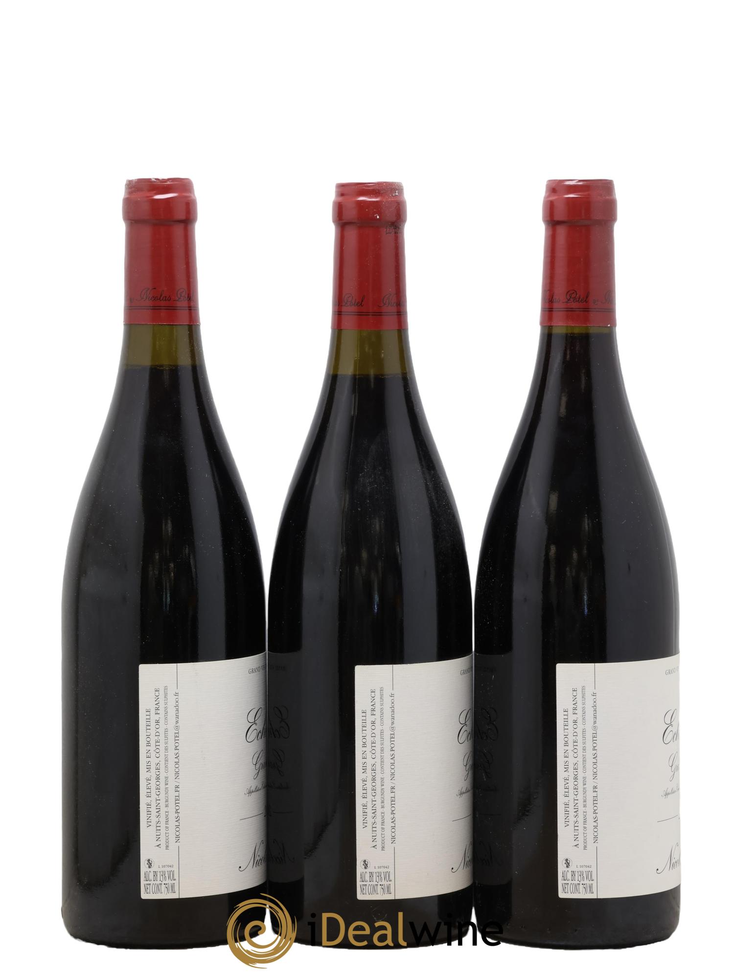 Echezeaux Grand Cru Nicolas Potel 2007 - Lot of 3 bottles - 1
