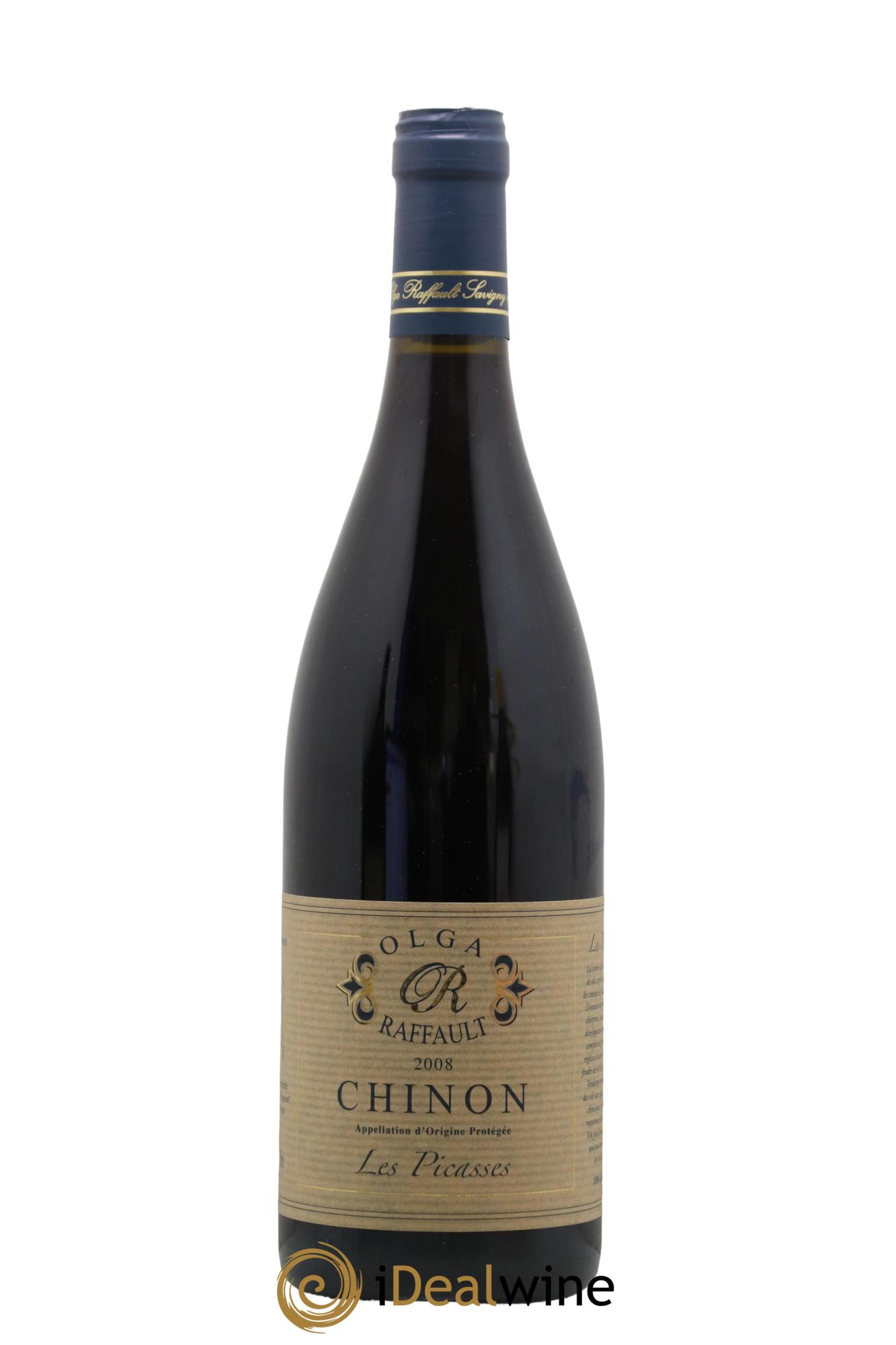 Chinon Les Picasses Olga Raffault 2008 - Lot de 1 bouteille - 0