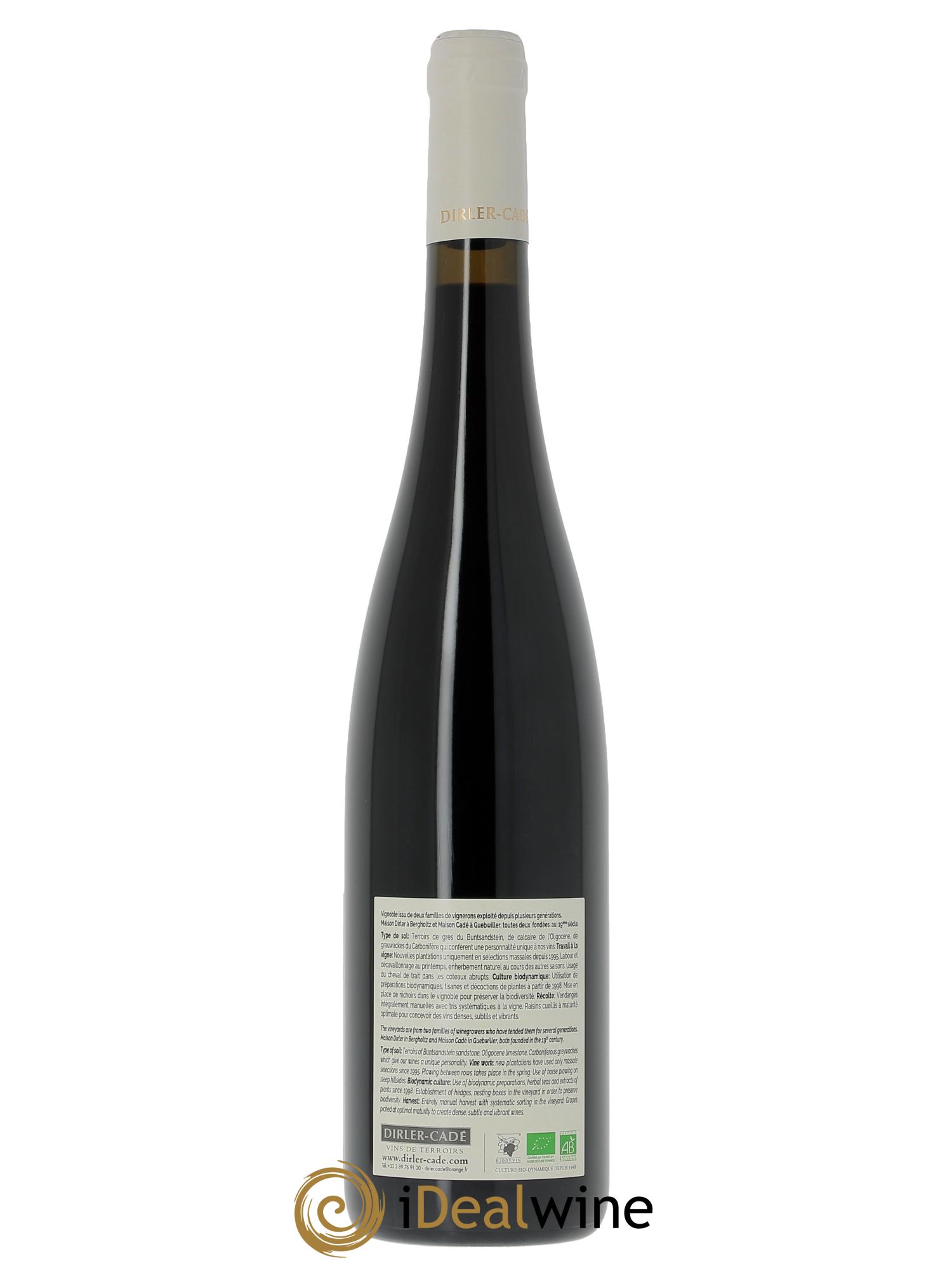 Alsace Pinot Noir Dirler-Cadé 2022 - Lotto di 1 bottiglia - 2