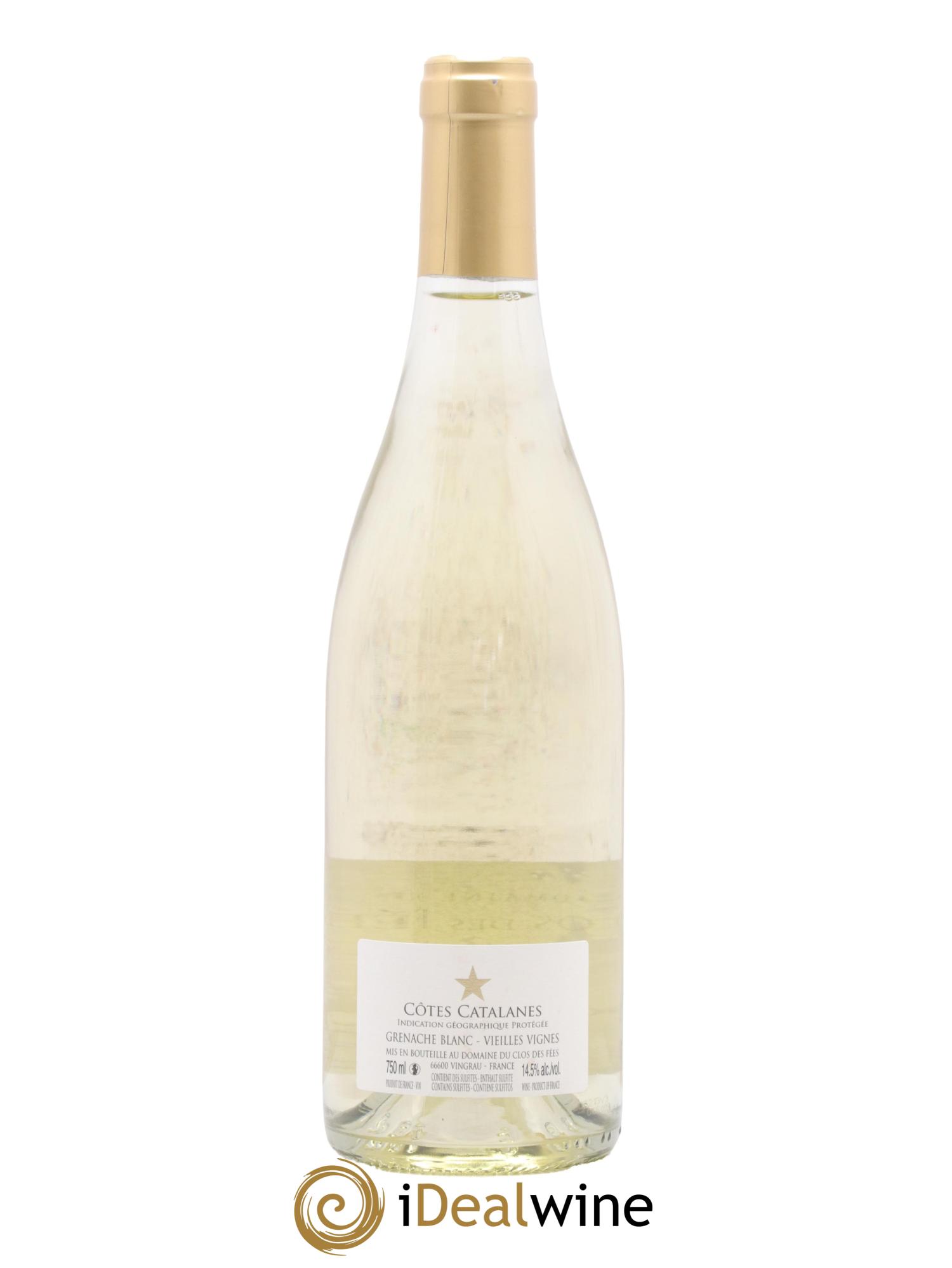 Côtes Catalanes Clos des Fées Vieilles vignes Hervé Bizeul 2020 - Lot de 1 bouteille - 1