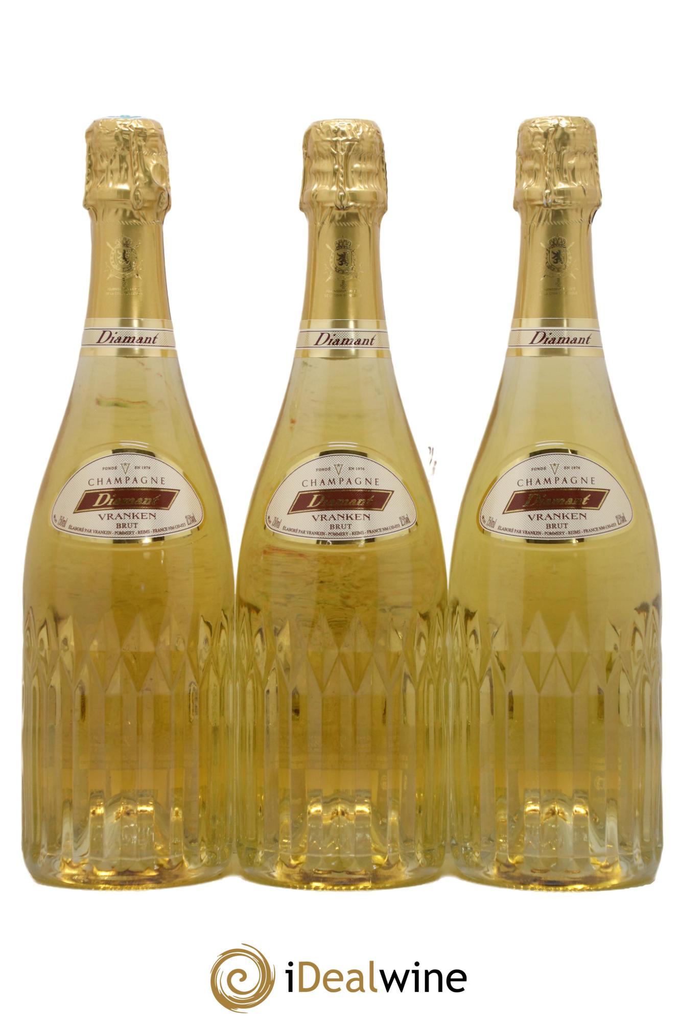Champagne Cuvée Diamant Maison Vranken - Posten von 3 Flaschen - 0