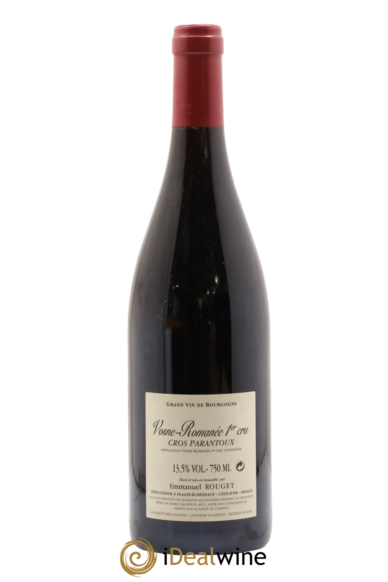 Vosne-Romanée 1er Cru Cros Parantoux Emmanuel Rouget 2008 - Lot of 1 bottle - 1