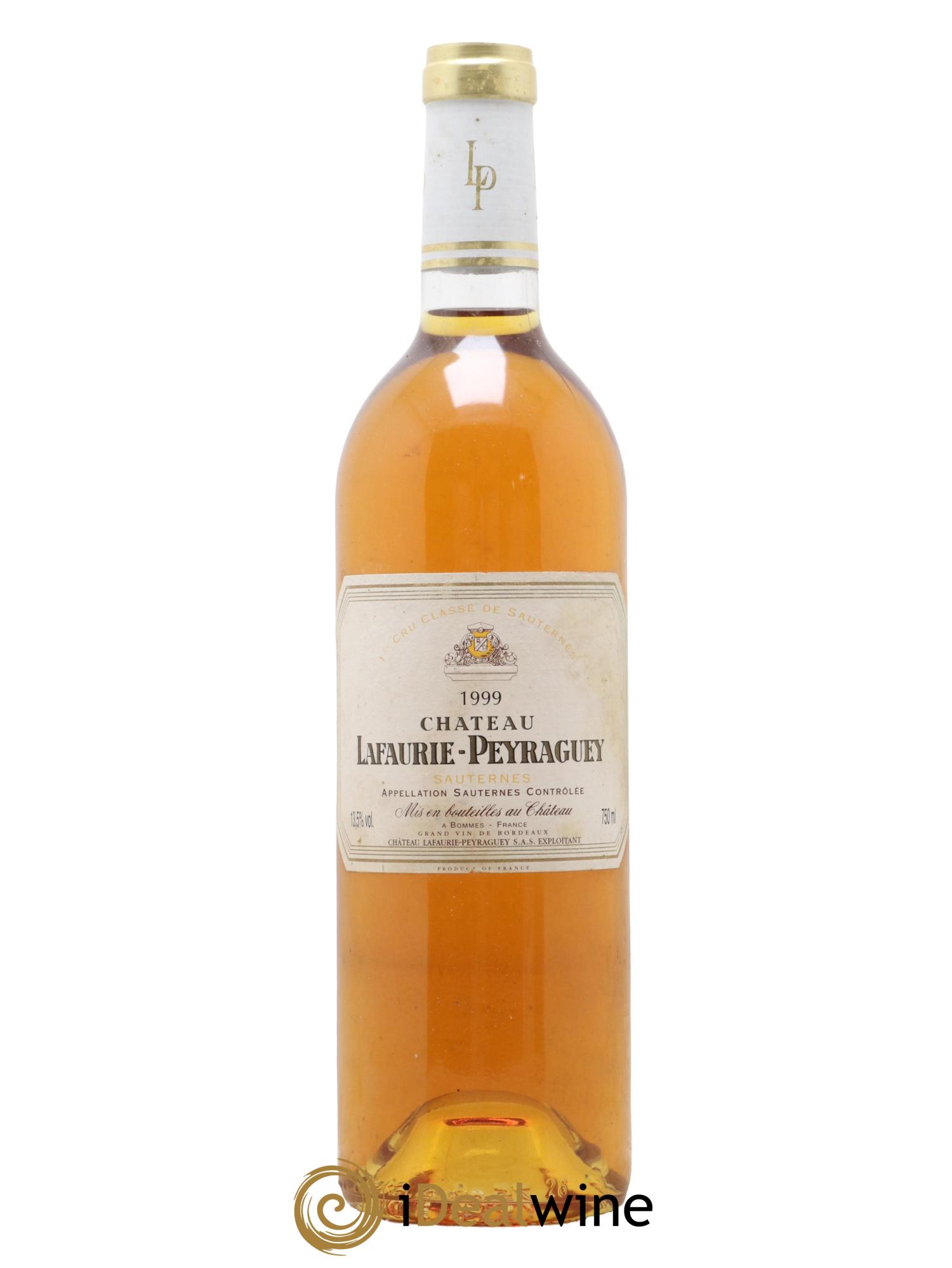 Château Lafaurie-Peyraguey 1er Grand Cru Classé 1999 - Lot of 1 bottle - 0