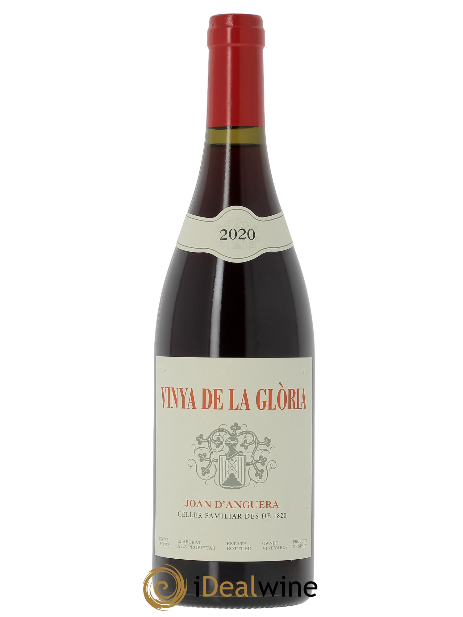 Viño de España Celler Joan d'Anguera Vinya de la Gloria 2020 - Lot de 1 bouteille - 0