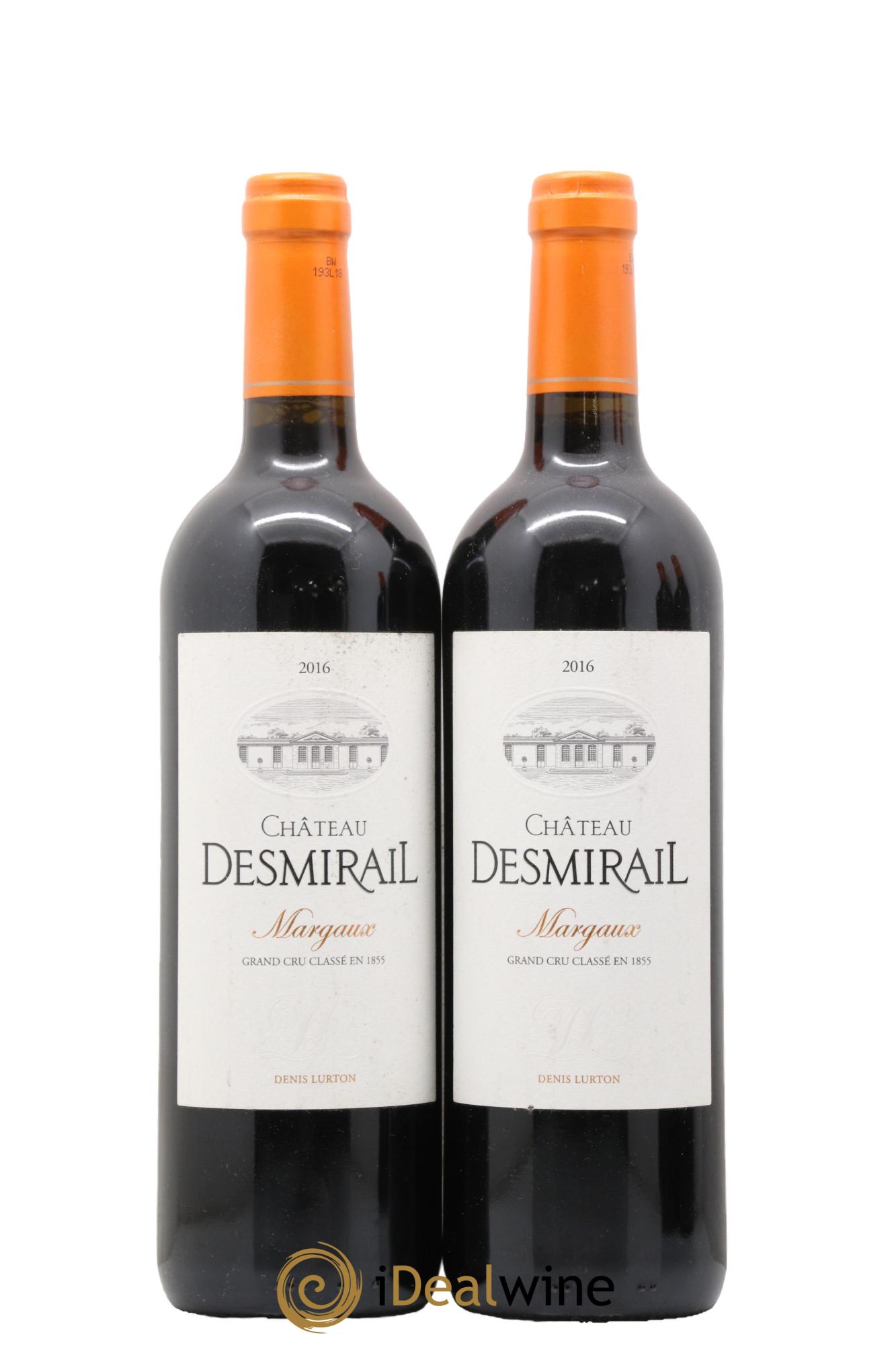 Château Desmirail 3ème Grand Cru Classé 2016 - Lot de 2 bouteilles - 0