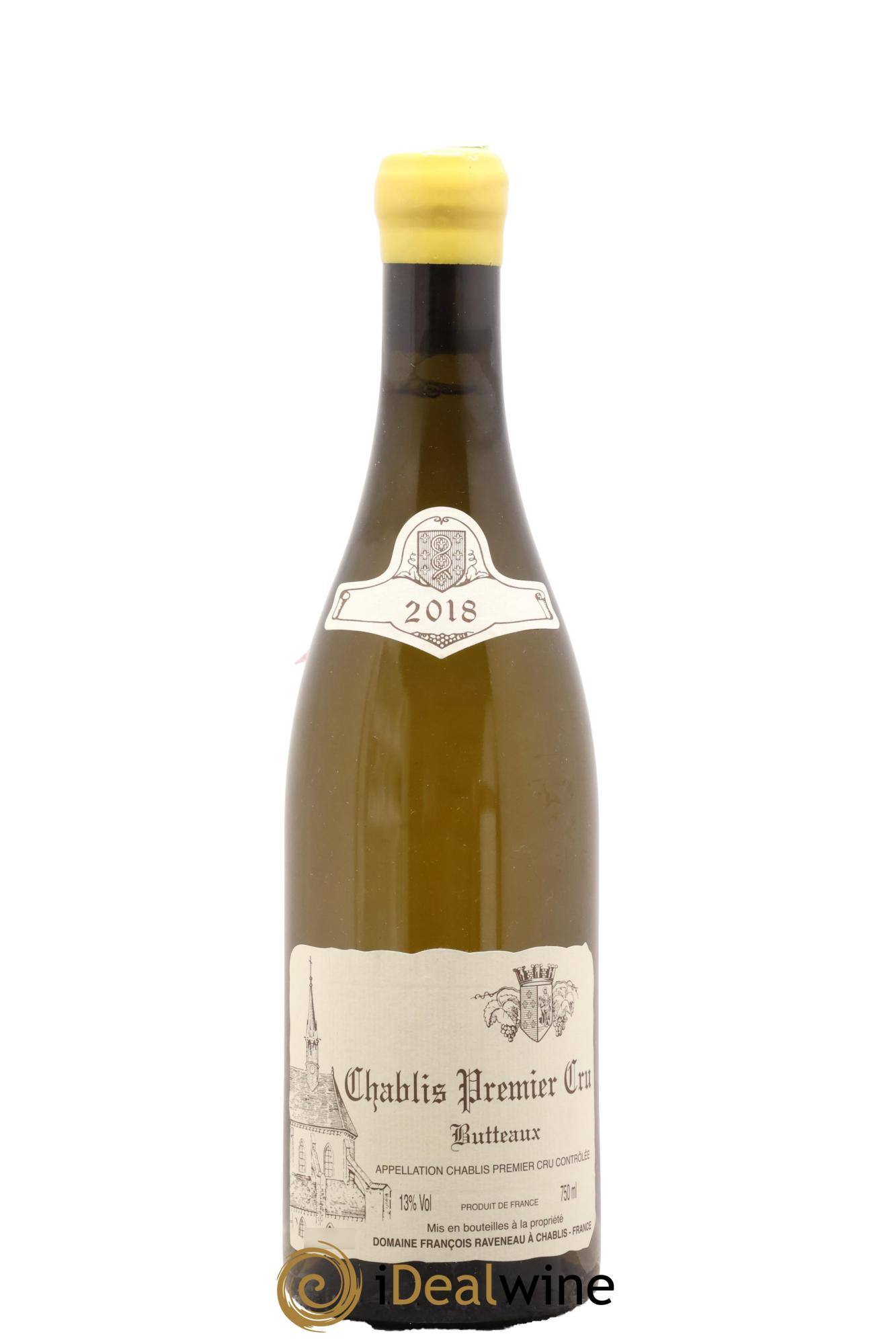Chablis 1er Cru Butteaux Raveneau (Domaine) 2018 - Lot de 1 bouteille - 0