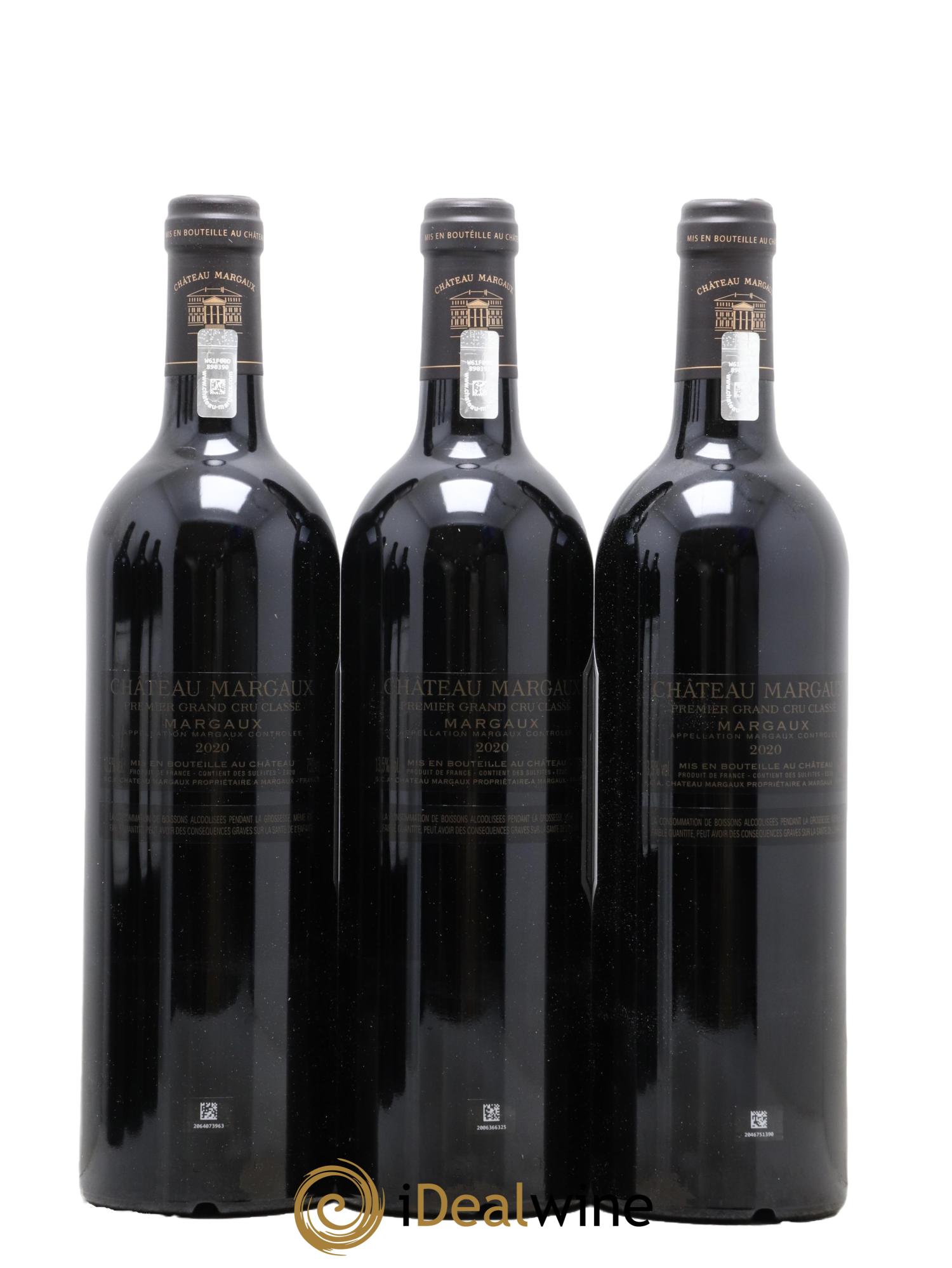 Château Margaux 1er Grand Cru Classé 2020 - Lot de 6 bouteilles - 2