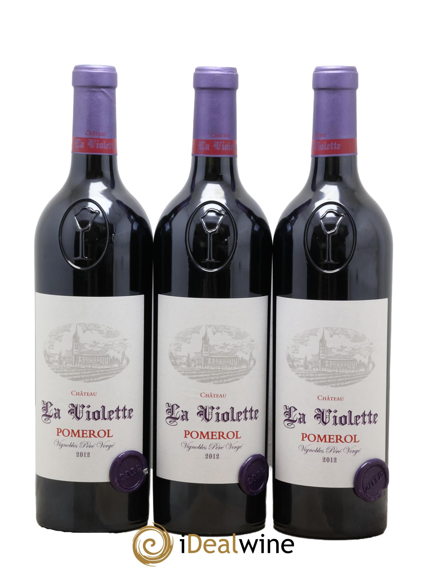 Château la Violette 2012 - Posten von 3 Flaschen - 0