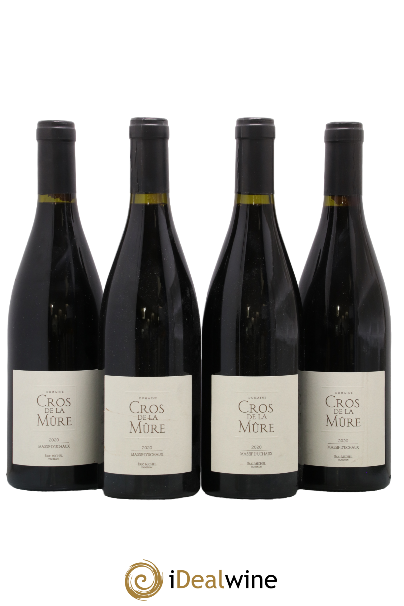 Châteauneuf-du-Pape Domaine Cros de la Mûre 2020 - Lot of 4 bottles - 0