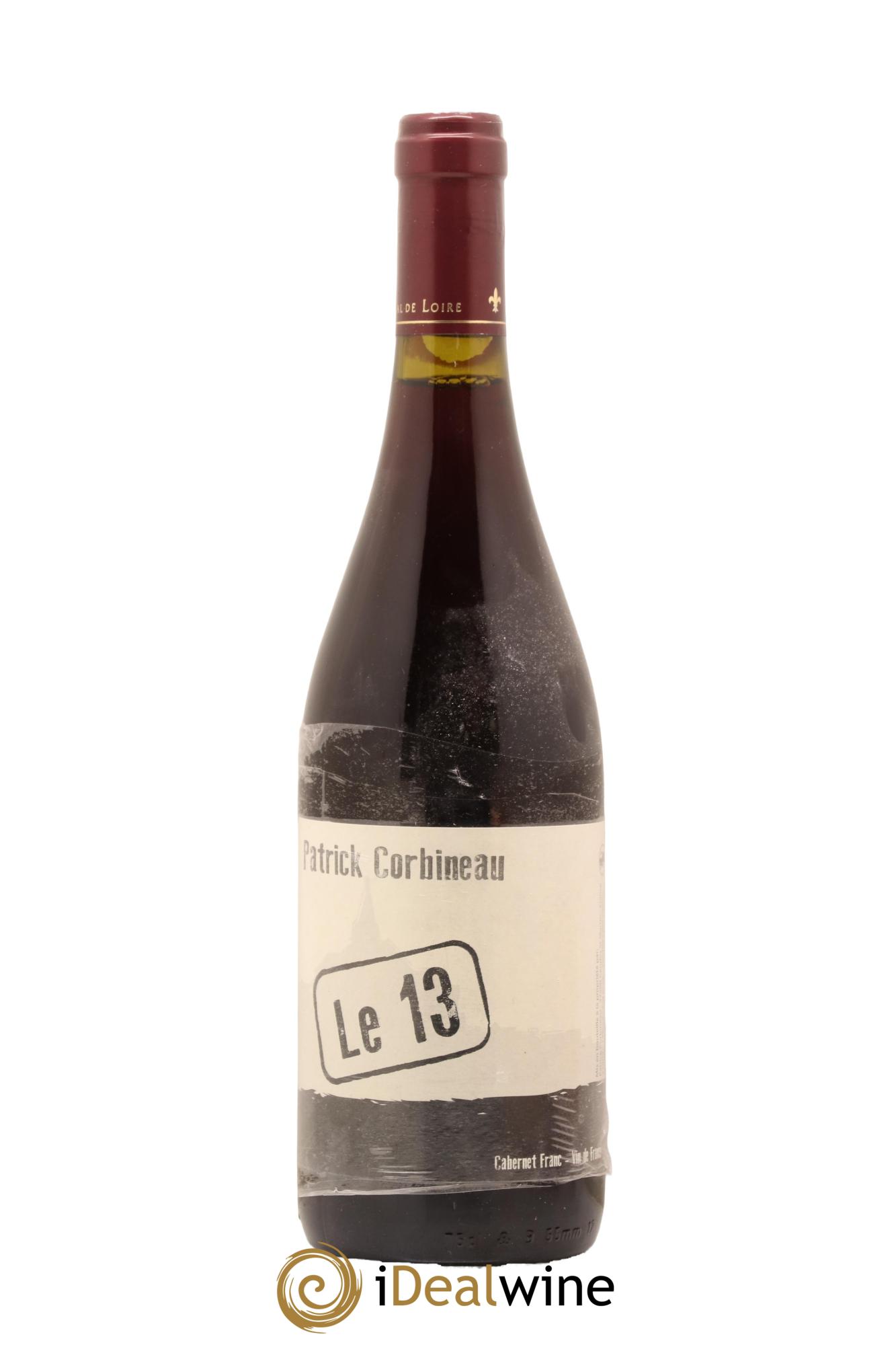 Vin de France Le 13 Patrick Corbineau 2013 - Lot de 1 bouteille - 0