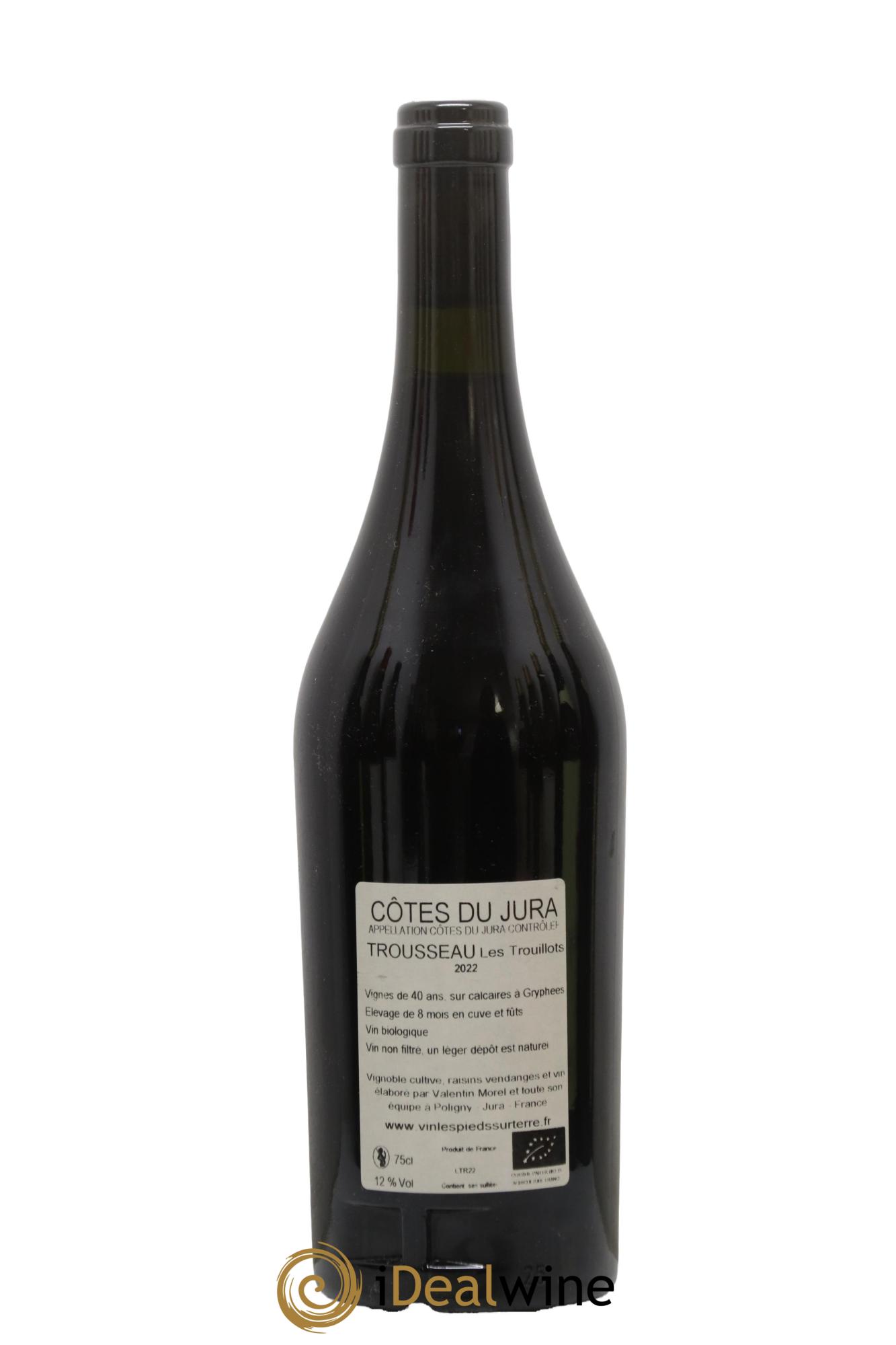 Côtes du Jura Trousseau - Les Trouillots Valentin Morel 2022 - Lotto di 1 bottiglia - 1