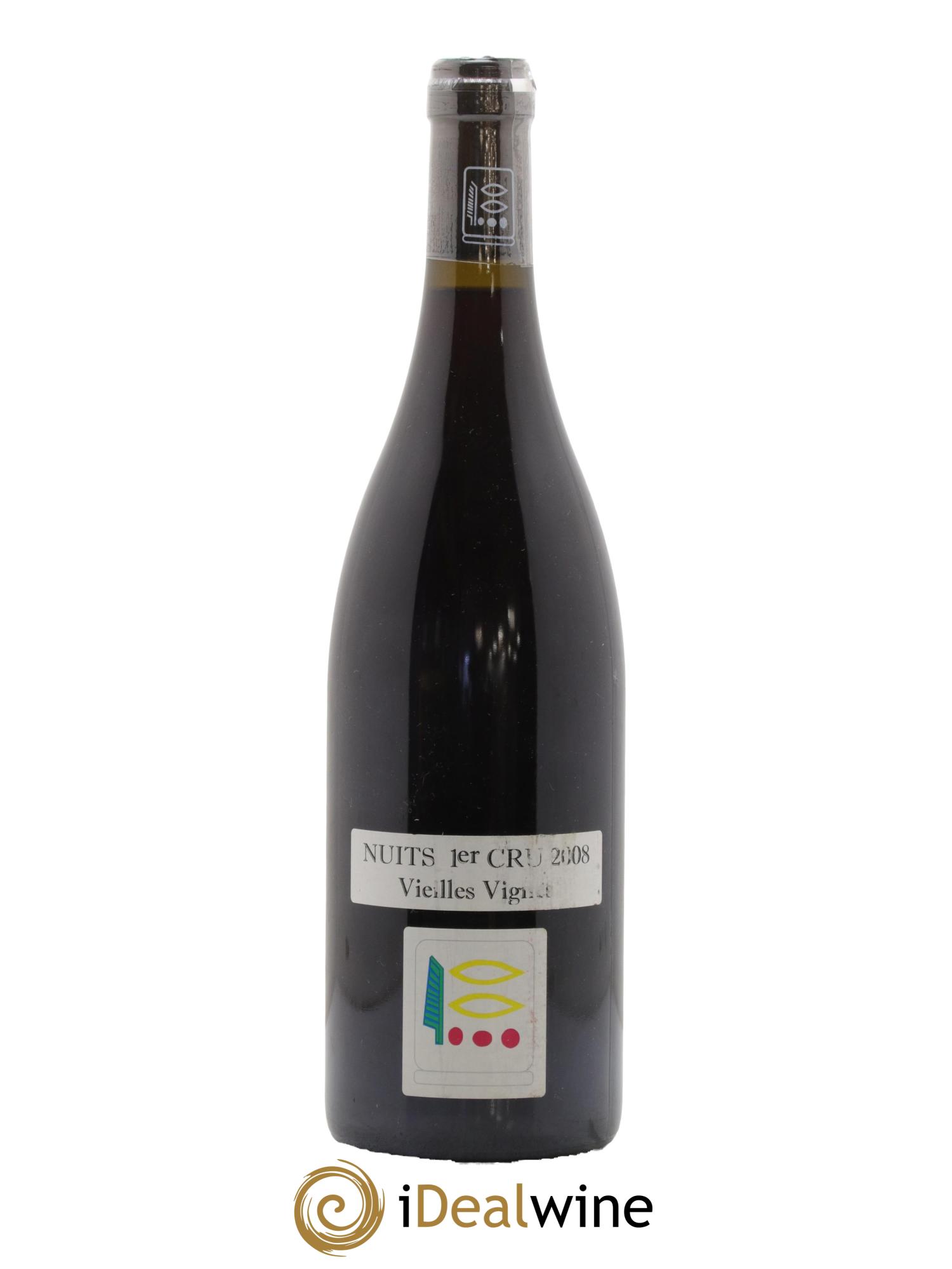 Nuits-Saint-Georges 1er Cru Vieilles Vignes Prieuré Roch 2008 - Lot de 1 bouteille - 0