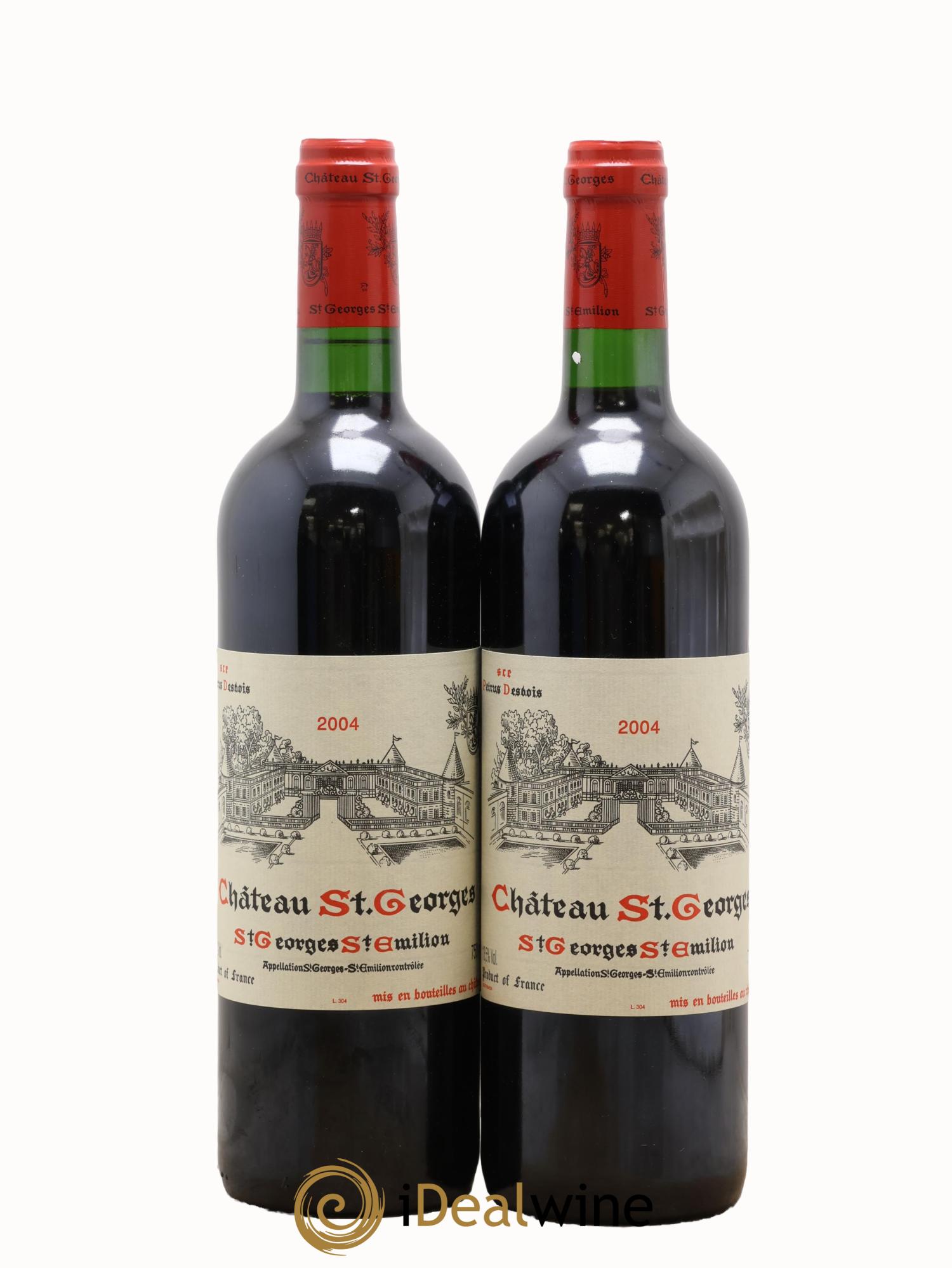 Château Saint-Georges 2004 - Lot de 2 bouteilles - 0