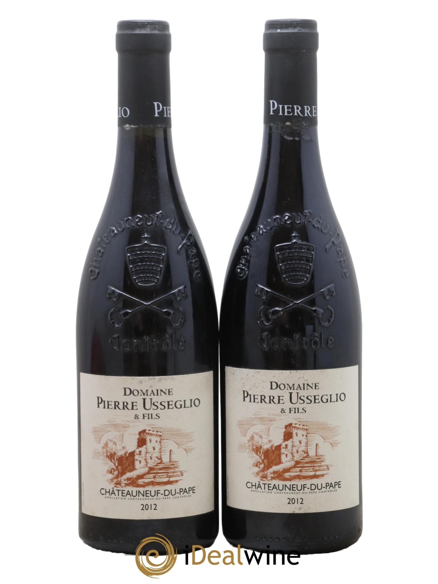 Châteauneuf-du-Pape Tradition Pierre Usseglio & Fils 2012 - Lot de 2 bouteilles - 0