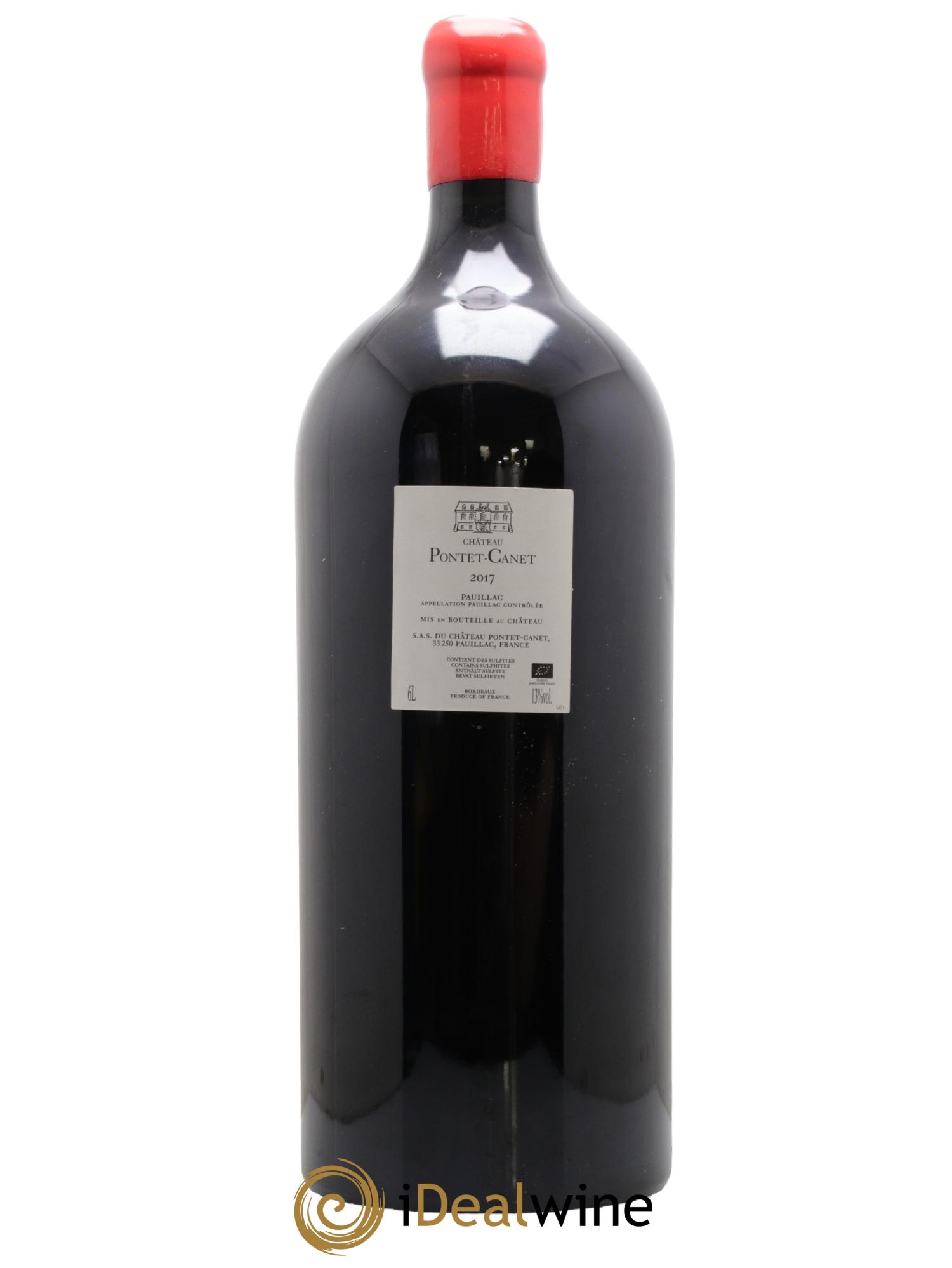 Château Pontet Canet 5ème Grand Cru Classé 2017 - Posten von 1 Imperiale - 1