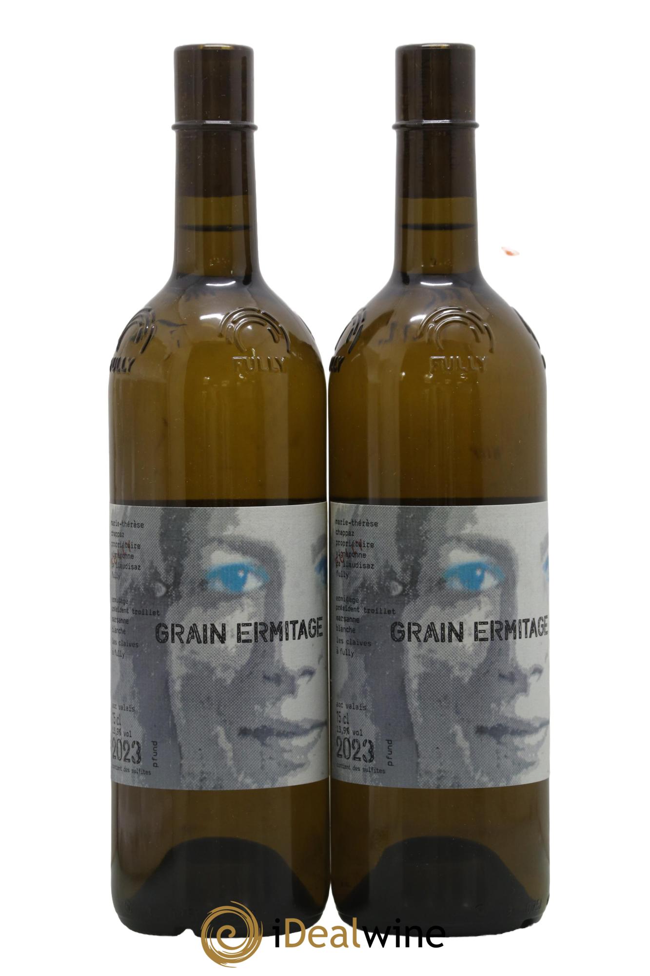 Valais Grain Ermitage Président Troillet Marie-Thérèse Chappaz 2023 - Lot de 2 bouteilles - 0