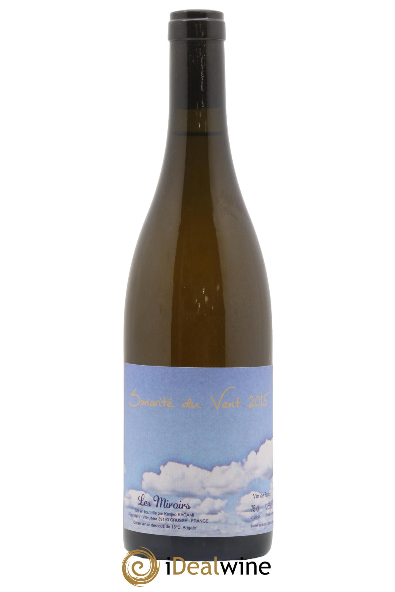 Vin de France Sonorité du vent Les saugettes Kenjiro Kagami - Domaine des Miroirs 2015 - Lotto di 1 bottiglia - 1