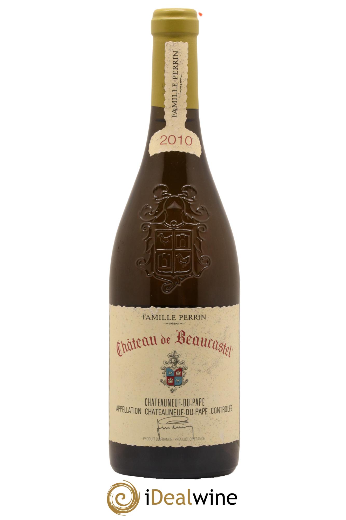 Châteauneuf-du-Pape Château de Beaucastel Famille Perrin 2010 - Lot de 1 bouteille - 0