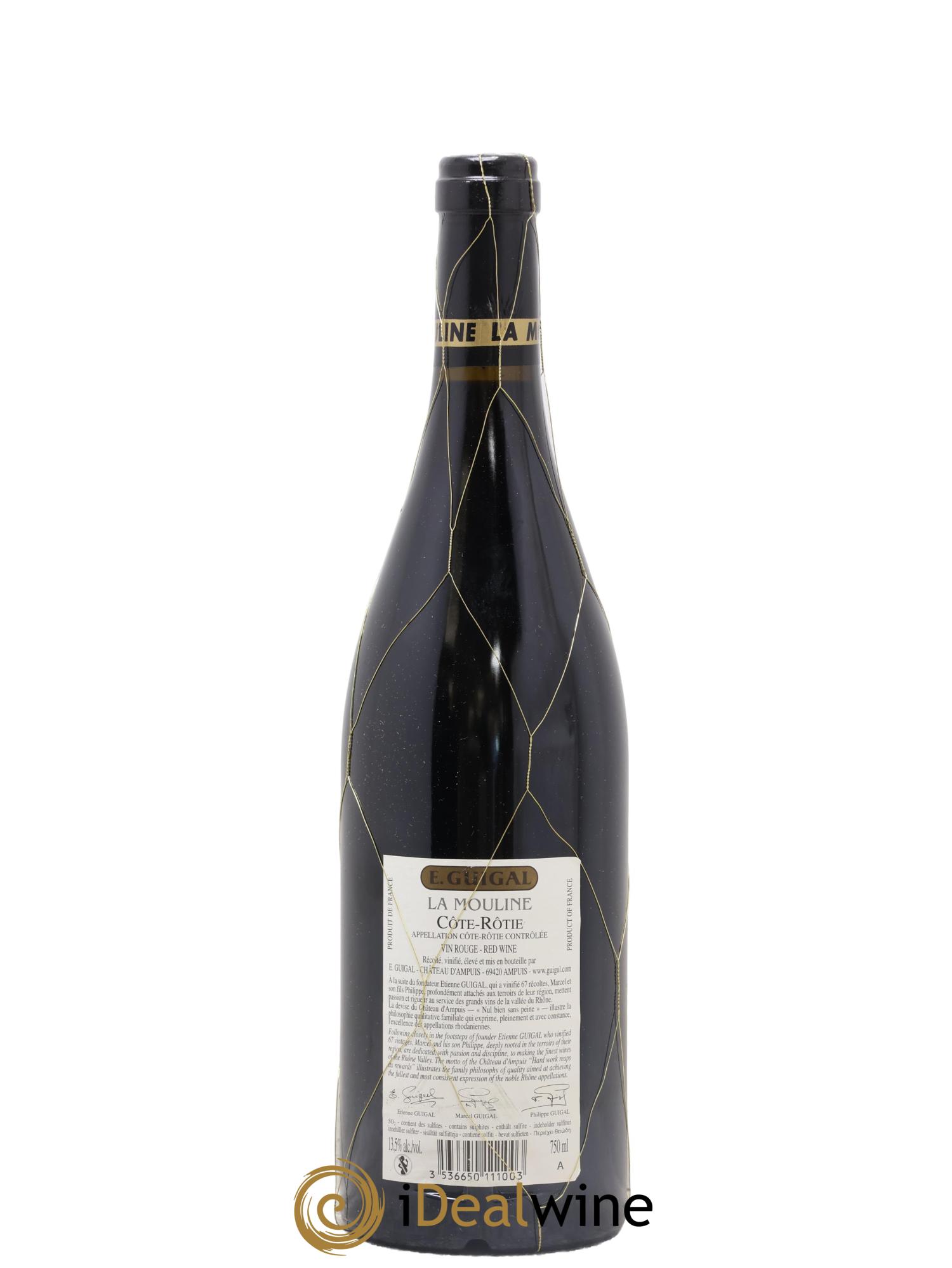 Côte-Rôtie La Mouline Guigal 2013 - Lot de 1 bouteille - 1