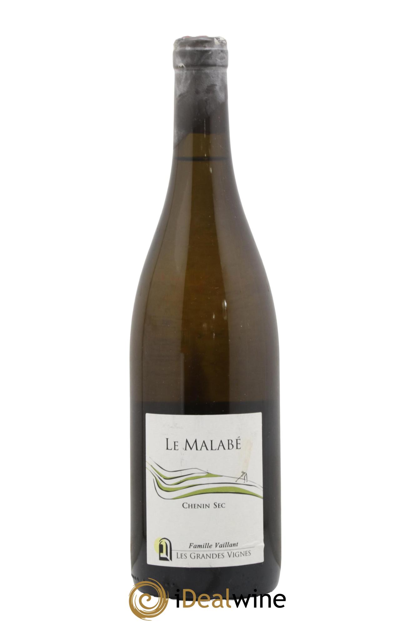 Vin de France Chenin Le Malabé Domaine Les Grandes Vignes Famille Vaillant 2019 - Lot de 1 bouteille - 0