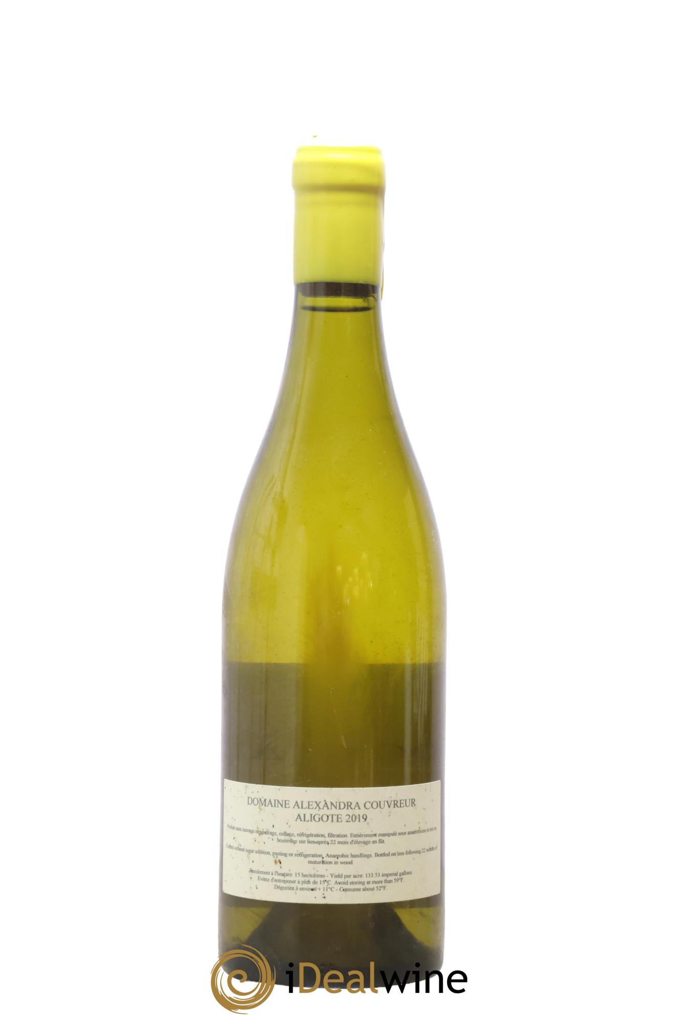 Bourgogne Aligoté Alexandra Couvreur 2019 - Lot of 1 bottle - 1
