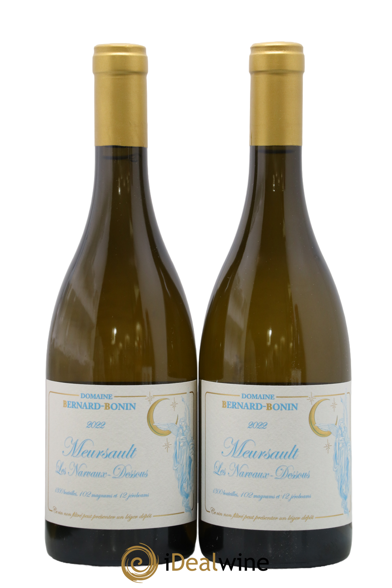 Meursault Les Narvaux Dessous Bernard Bonin 2022 - Posten von 2 Flaschen - 0