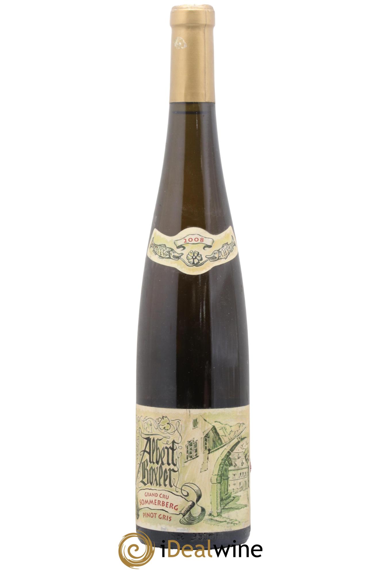 Alsace Pinot Gris Grand Cru Sommerberg Albert Boxler 2008 - Posten von 1 Flasche - 0