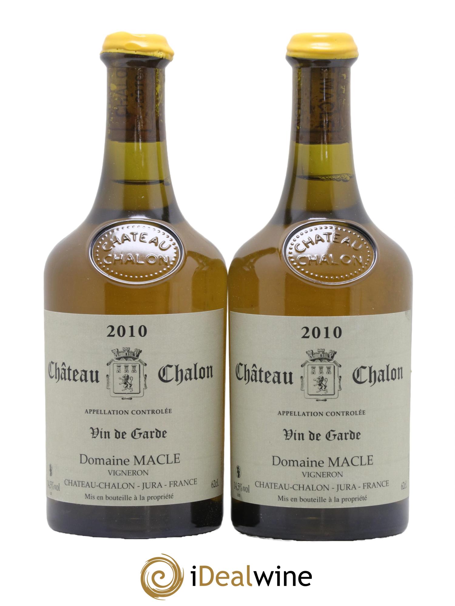 Château-Chalon Jean Macle 2010 - Posten von 2 Clavelin - 0