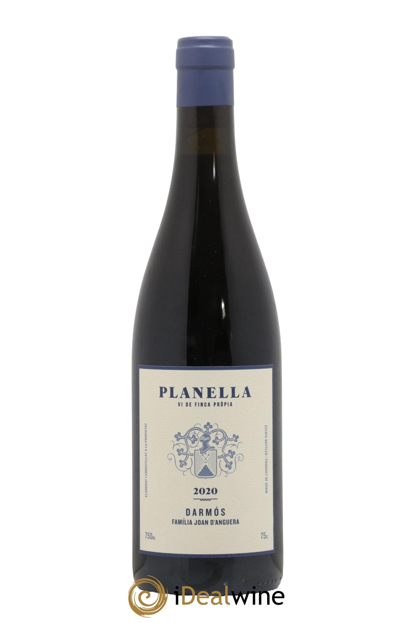 Montsant DO Planella Cellers Joan d Anguera 2020 - Lot de 1 bouteille - 0
