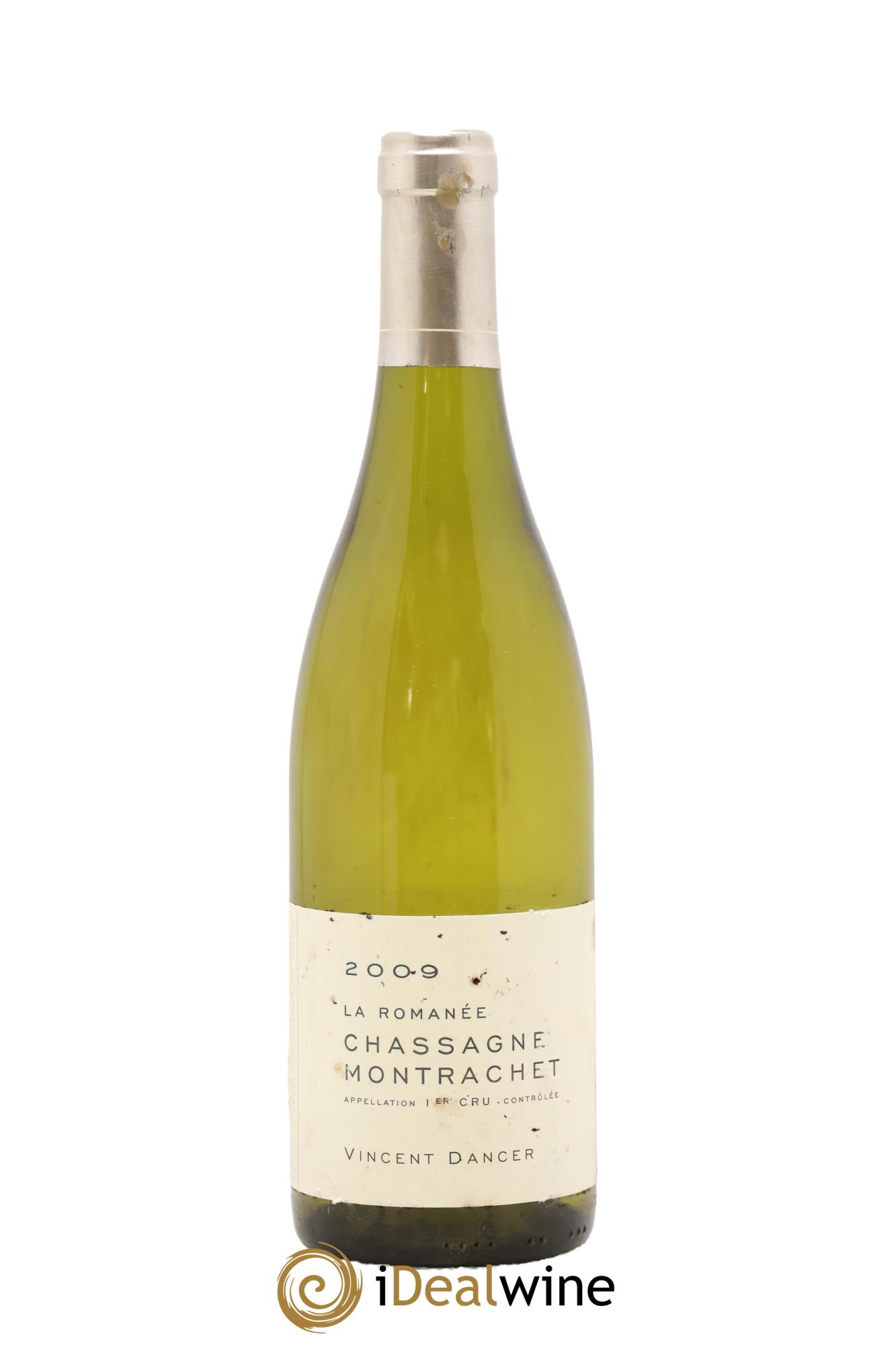 Chassagne-Montrachet 1er Cru La Romanée Vincent Dancer 2009 - Lot de 1 bouteille - 0