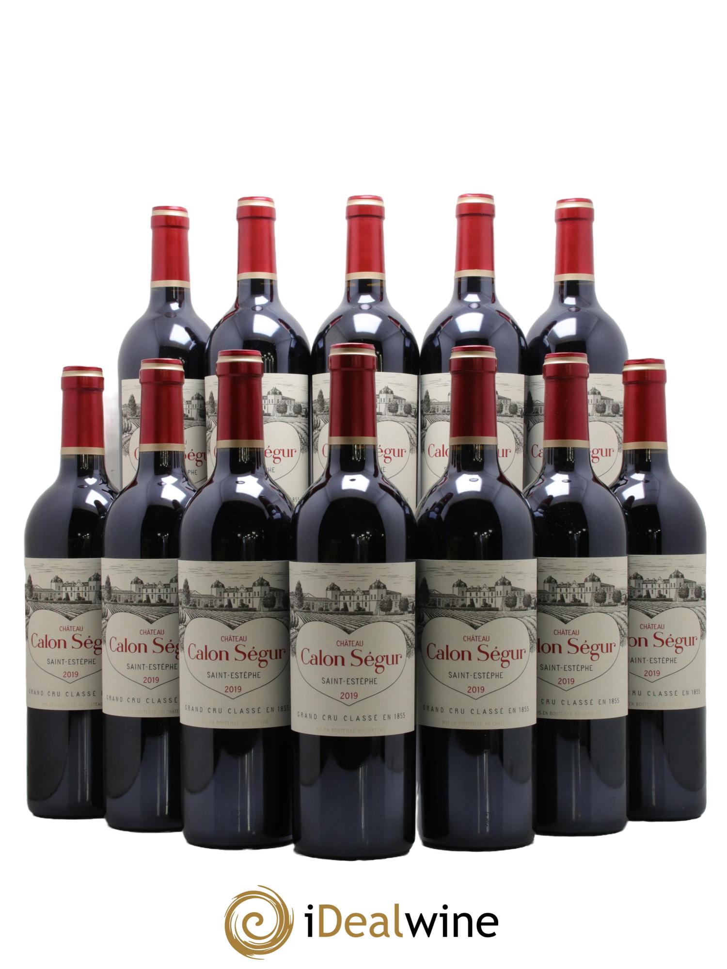 Château Calon Ségur 3ème Grand Cru Classé 2019 - Posten von 12 Flaschen - 0