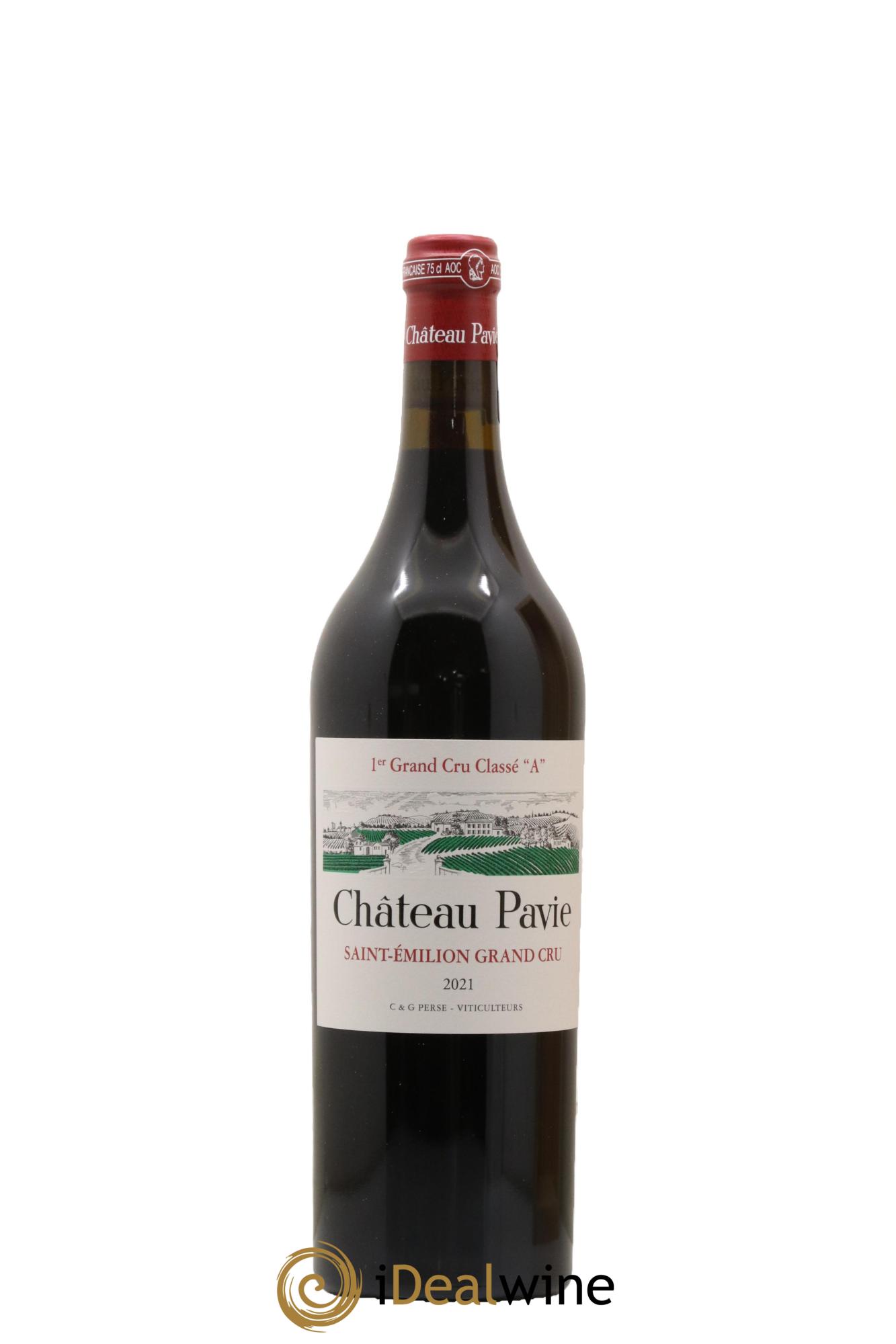 Château Pavie 1er Grand Cru Classé A 2021 - Lot de 1 bouteille - 1