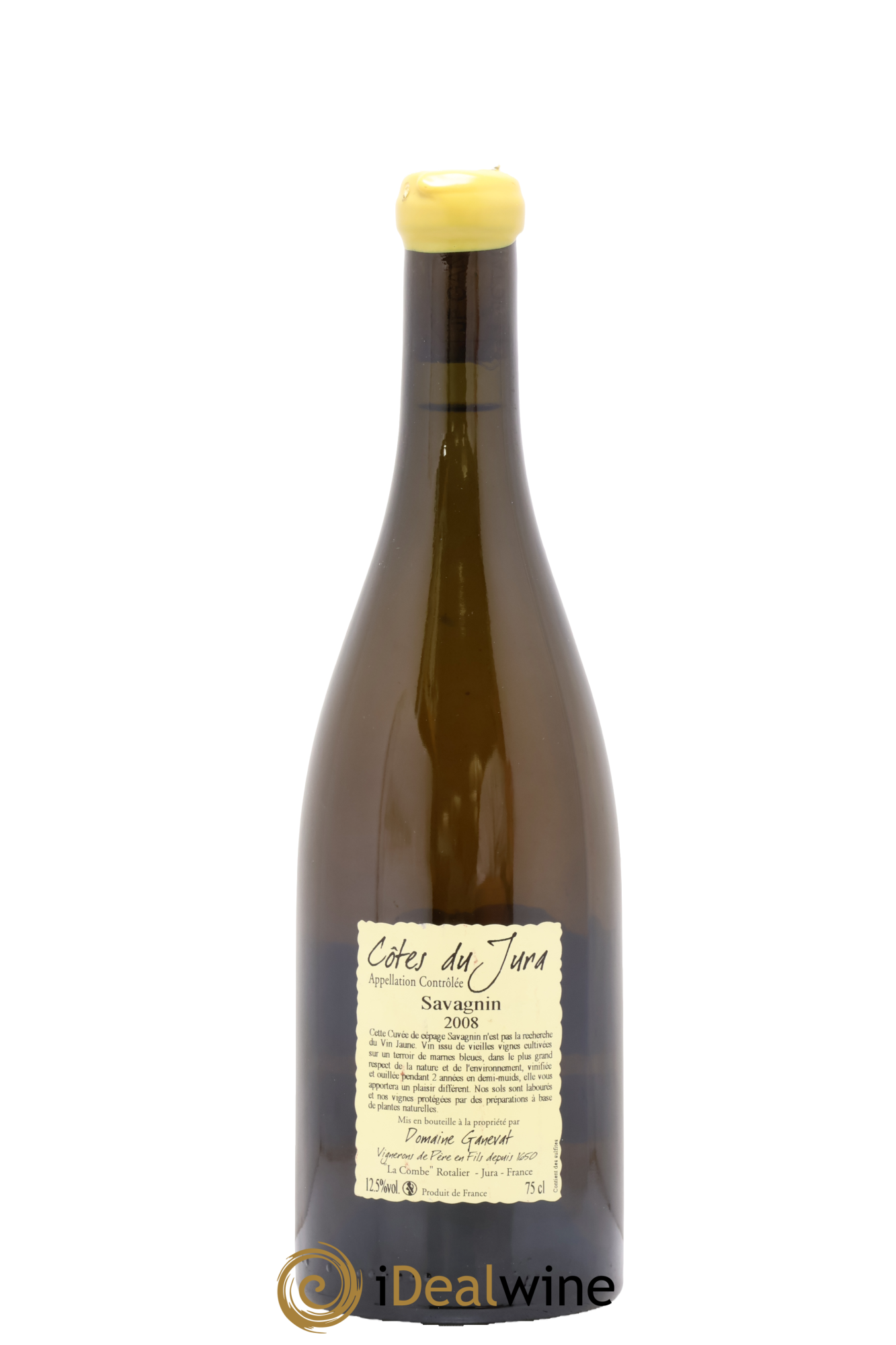 Côtes du Jura Les Chalasses Marnes Bleues Jean-François Ganevat (Domaine) 2008 - Posten von 1 Flasche - 1