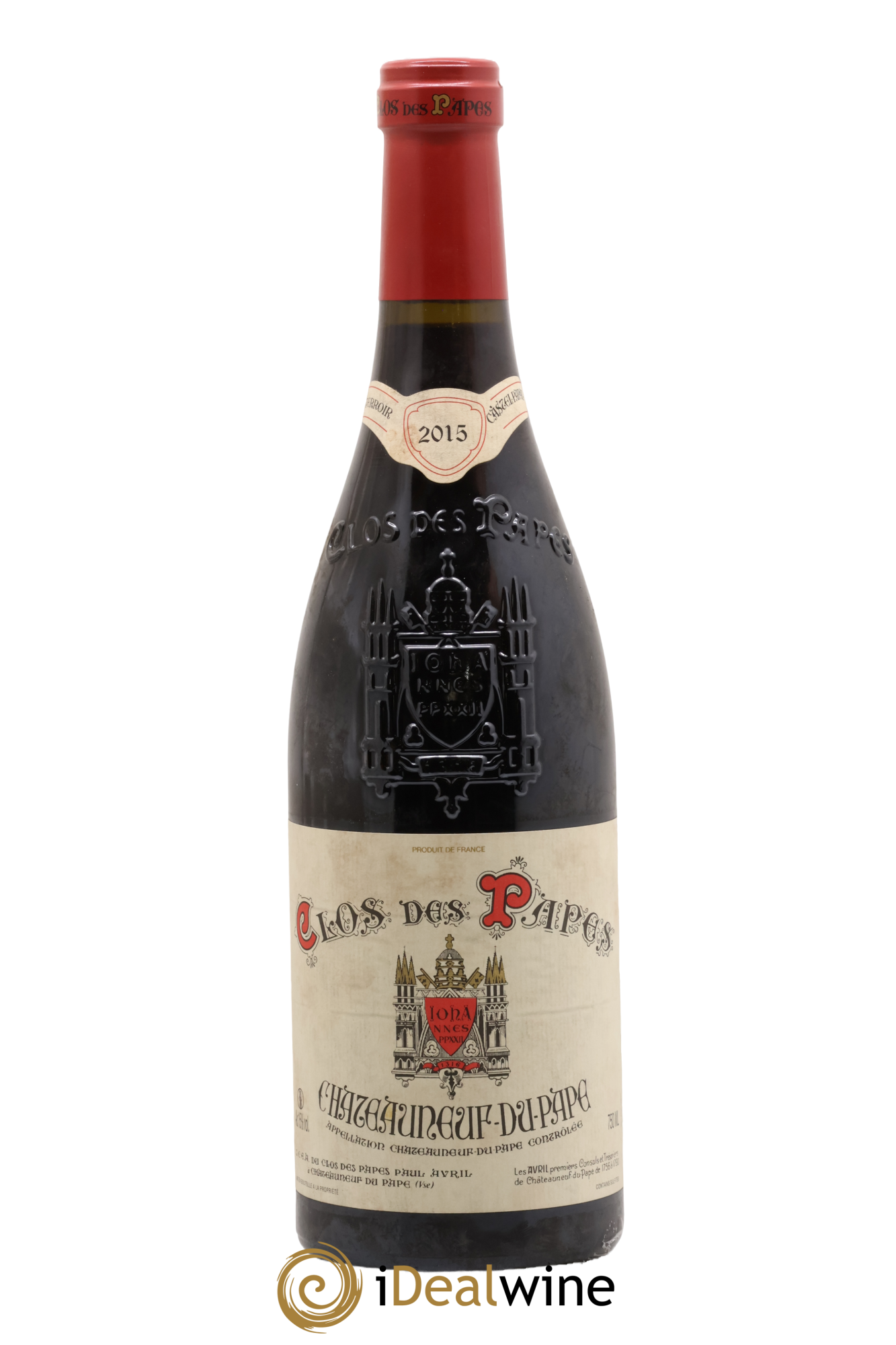 Châteauneuf-du-Pape Clos des Papes - Paul Avril 2015 - Lot of 1 bottle - 0