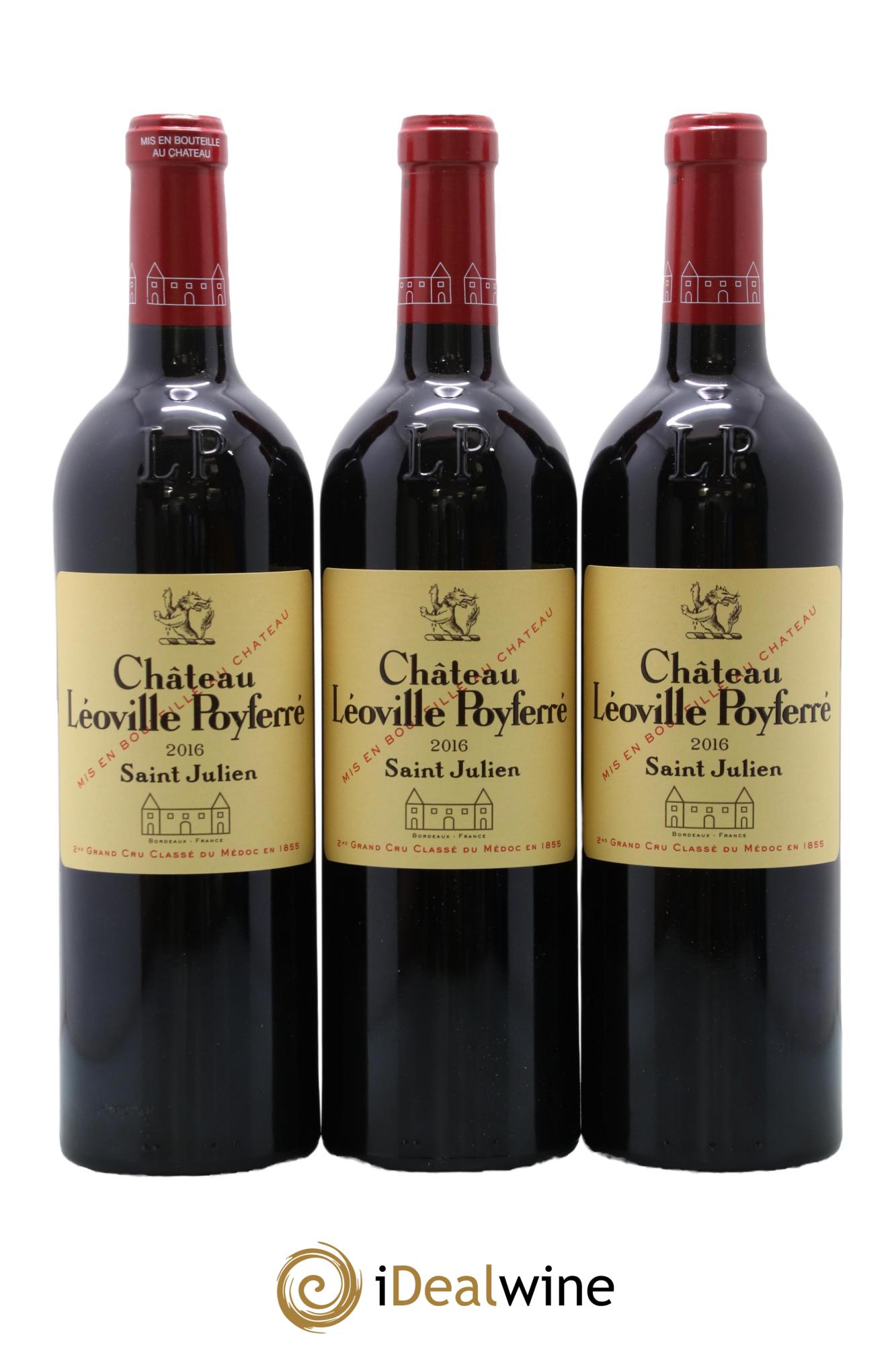 Château Léoville Poyferré 2ème Grand Cru Classé 2016 - Lot of 6 bottles - 2