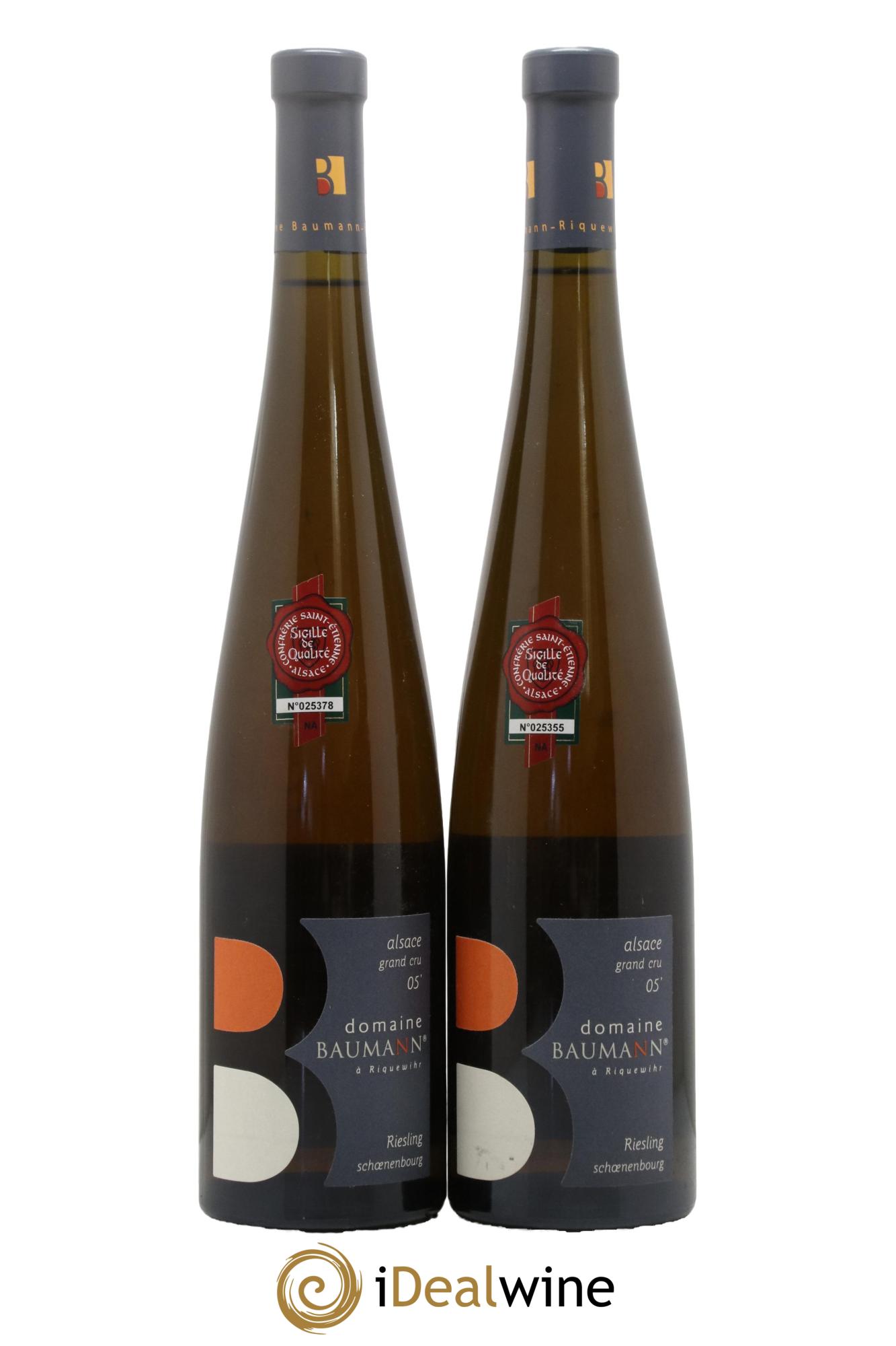 Alsace Grand Cru Schoenenbourg Riesling Domaine Baumann 2005 - Lotto di 2 bottiglie - 0