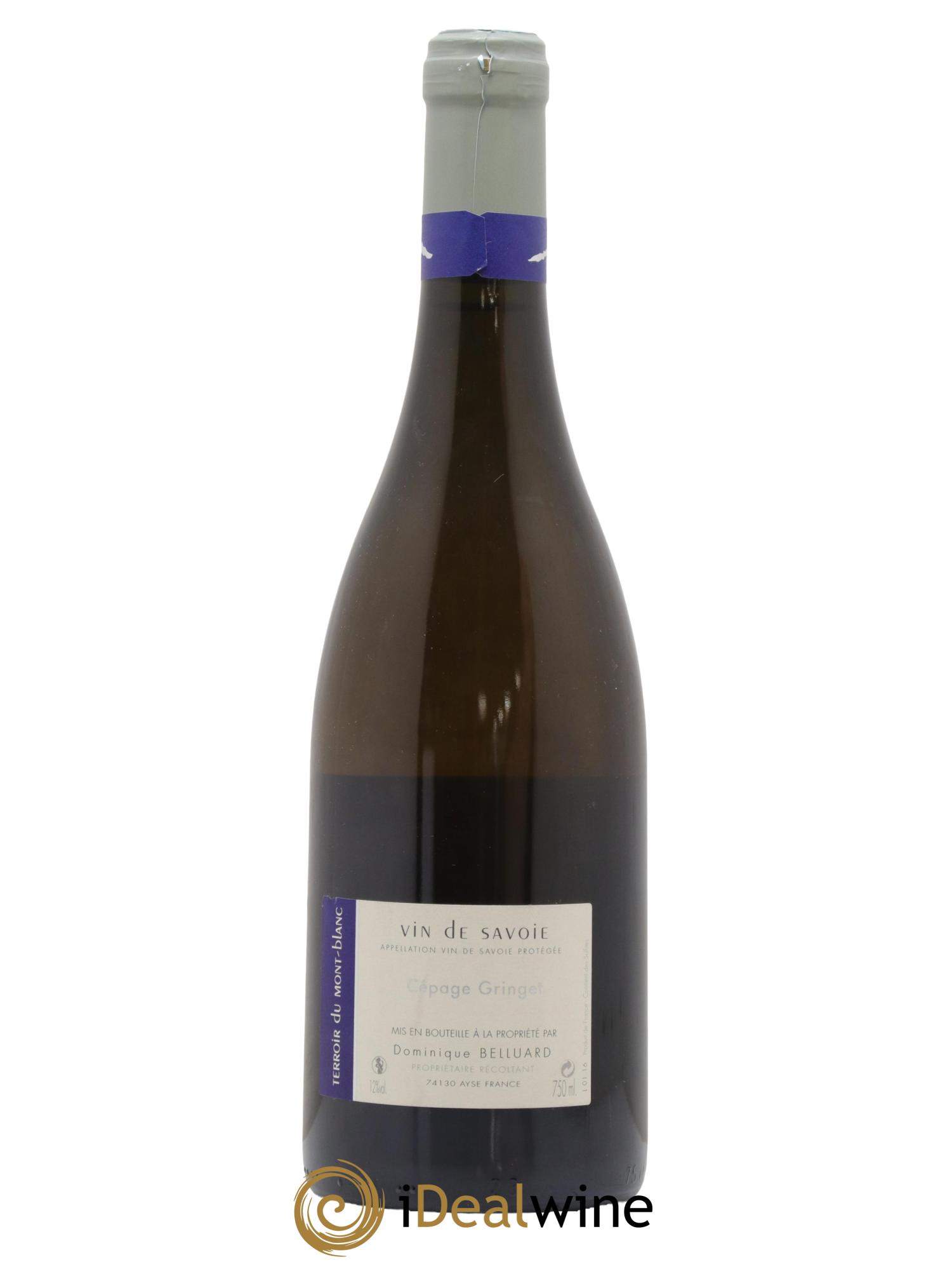 Vin de Savoie Le Feu Domaine Belluard  2016 - Lot de 1 bouteille - 1