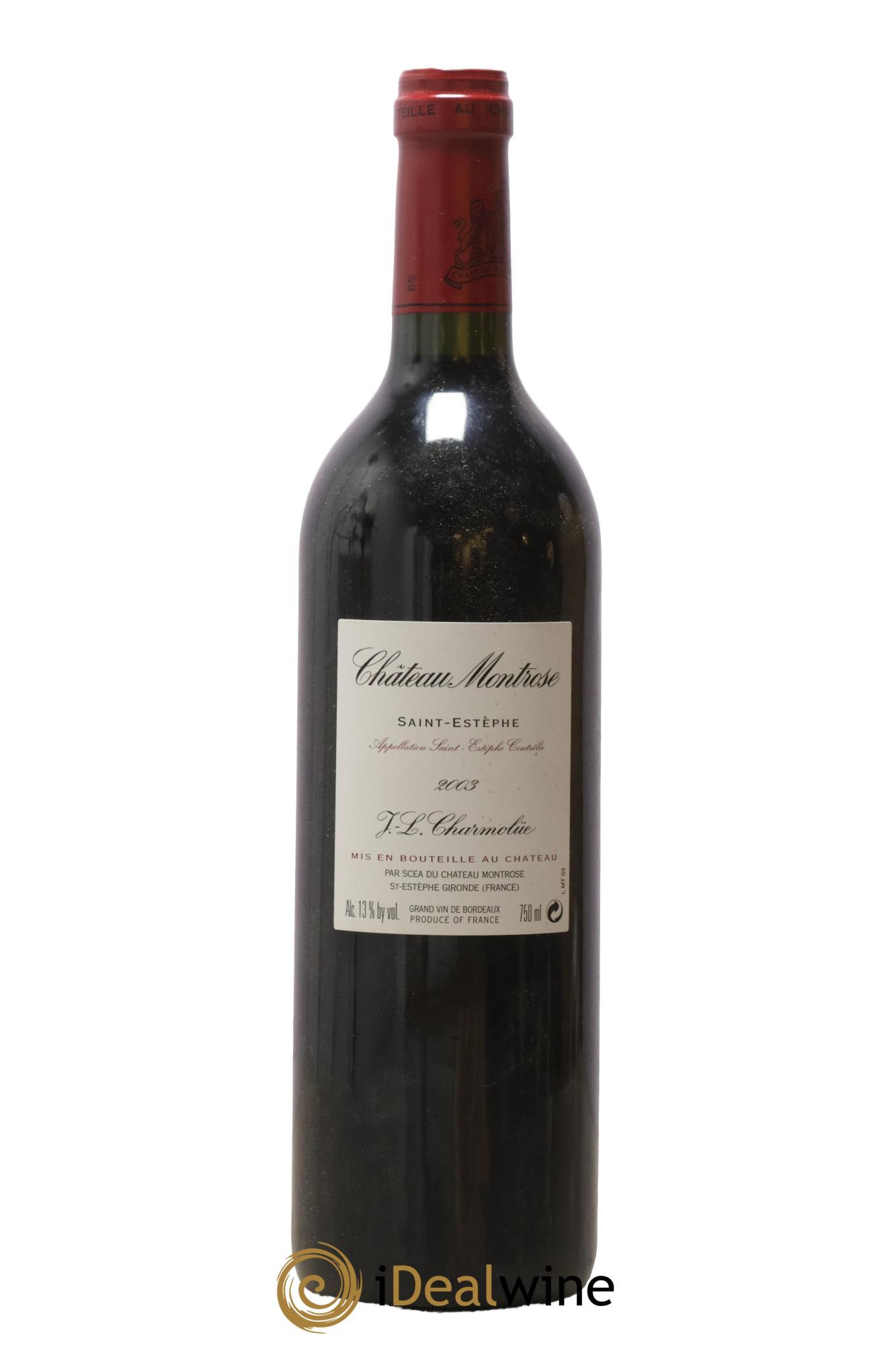 Château Montrose 2ème Grand Cru Classé 2003 - Lotto di 1 bottiglia - 1