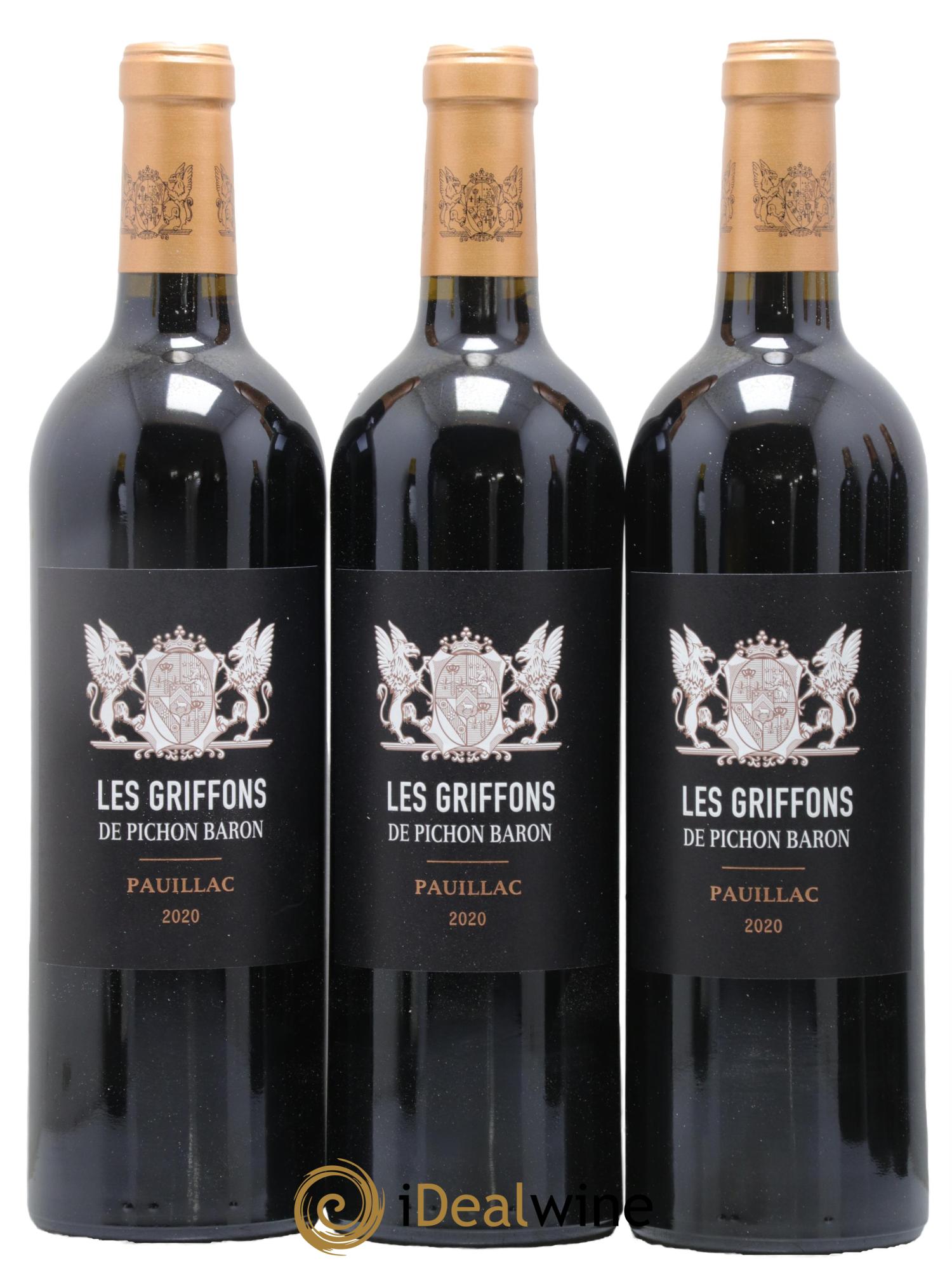 Les Griffons de Pichon Baron 2020 - Lot de 6 bouteilles - 1